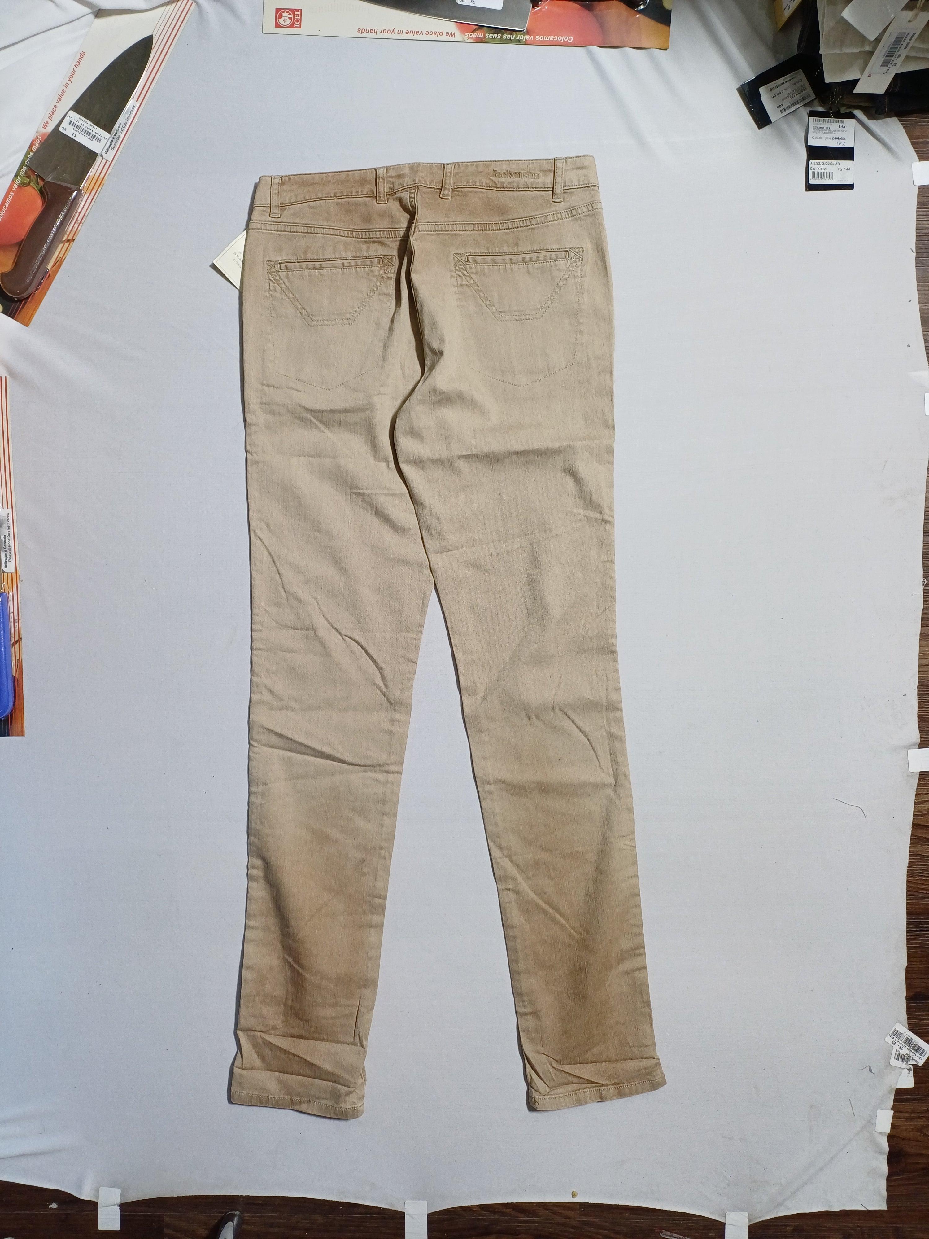 بنطلون جينز للأولاد من JECKERSON BROWN-30 مقاس 7RPS09 NOA08 20104