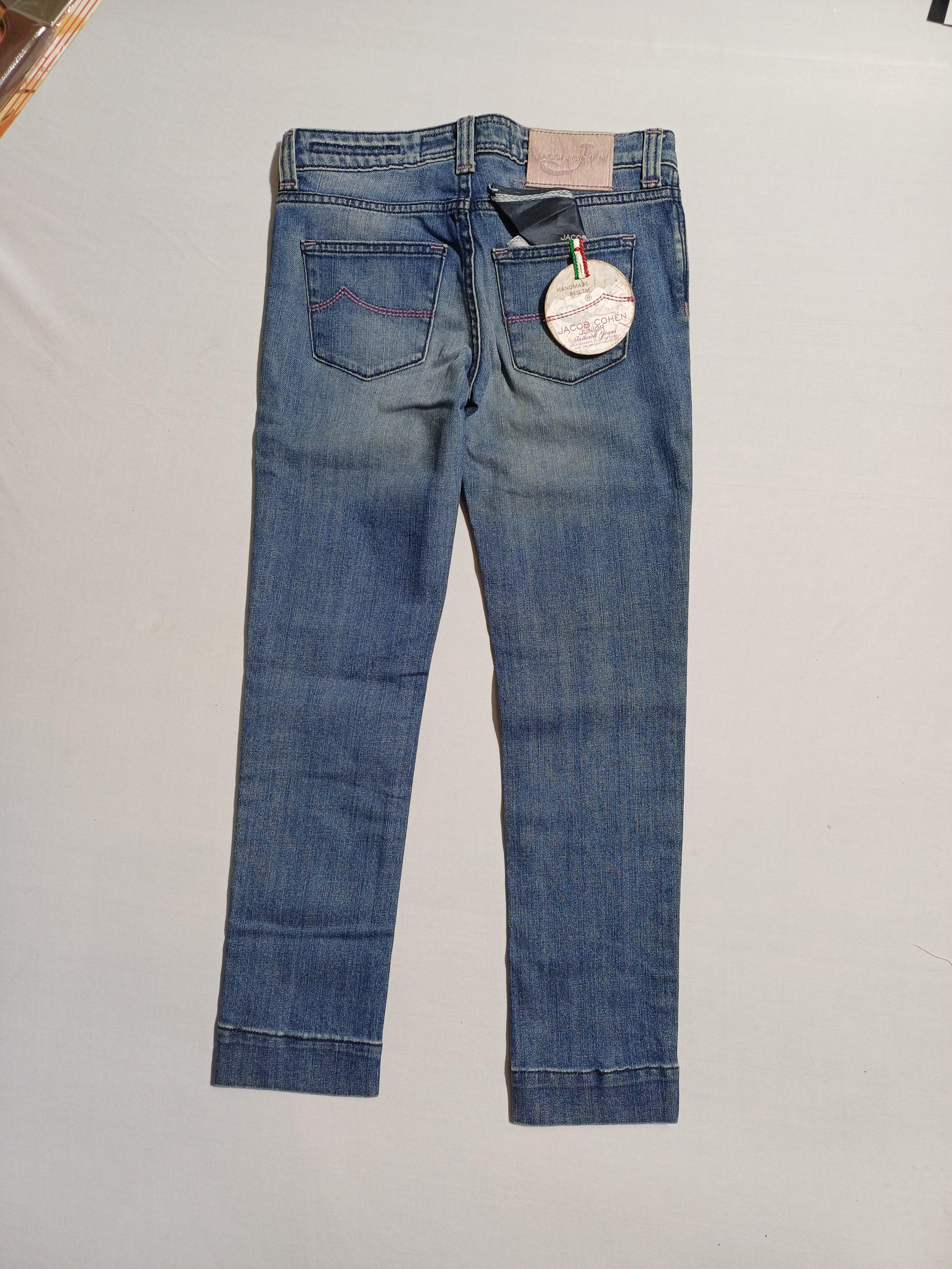 بنطلون جينز جاكوب كوهين أزرق للبنات مقاس 11 سنة 00752