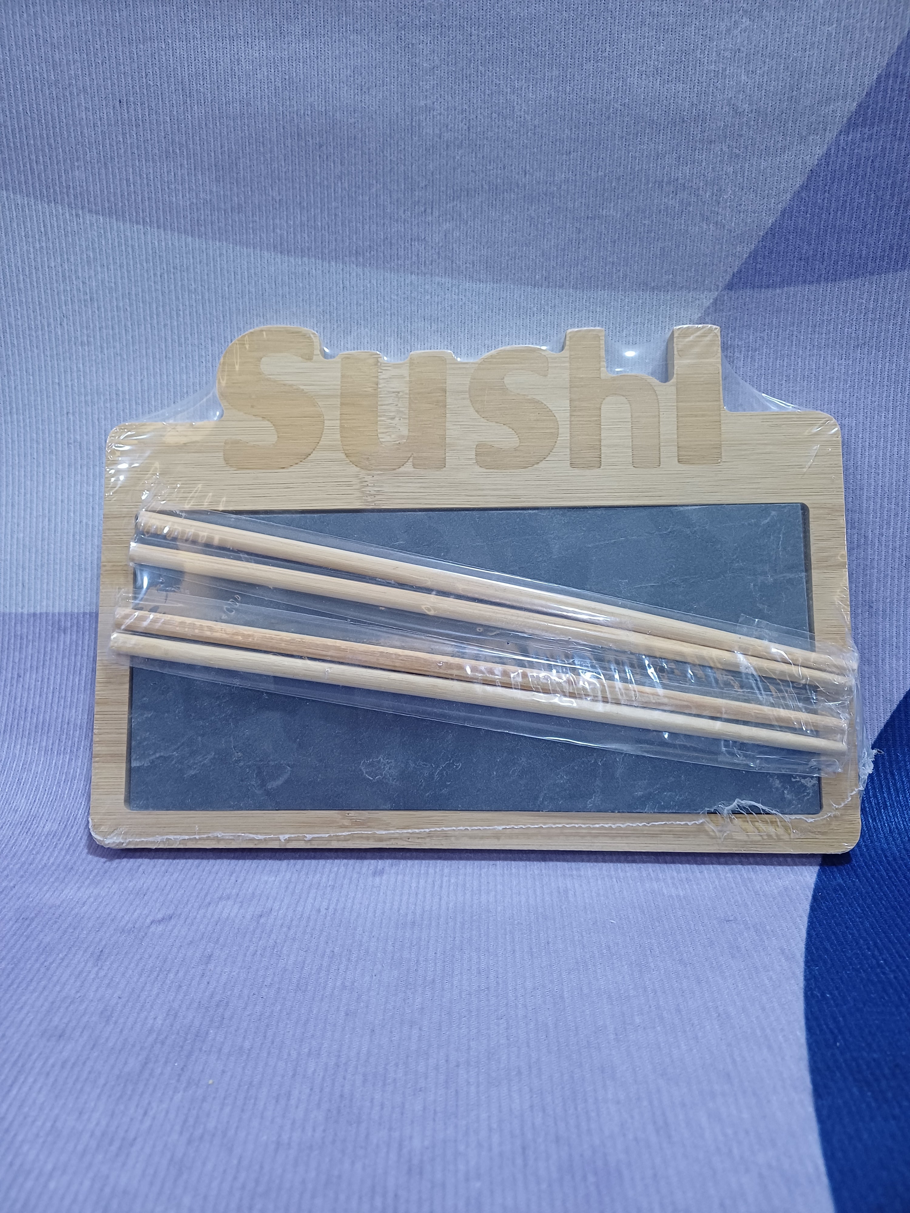 Service à sushi 25x18x2cm Alpina 3pcs BAM/Sl 420gr cb