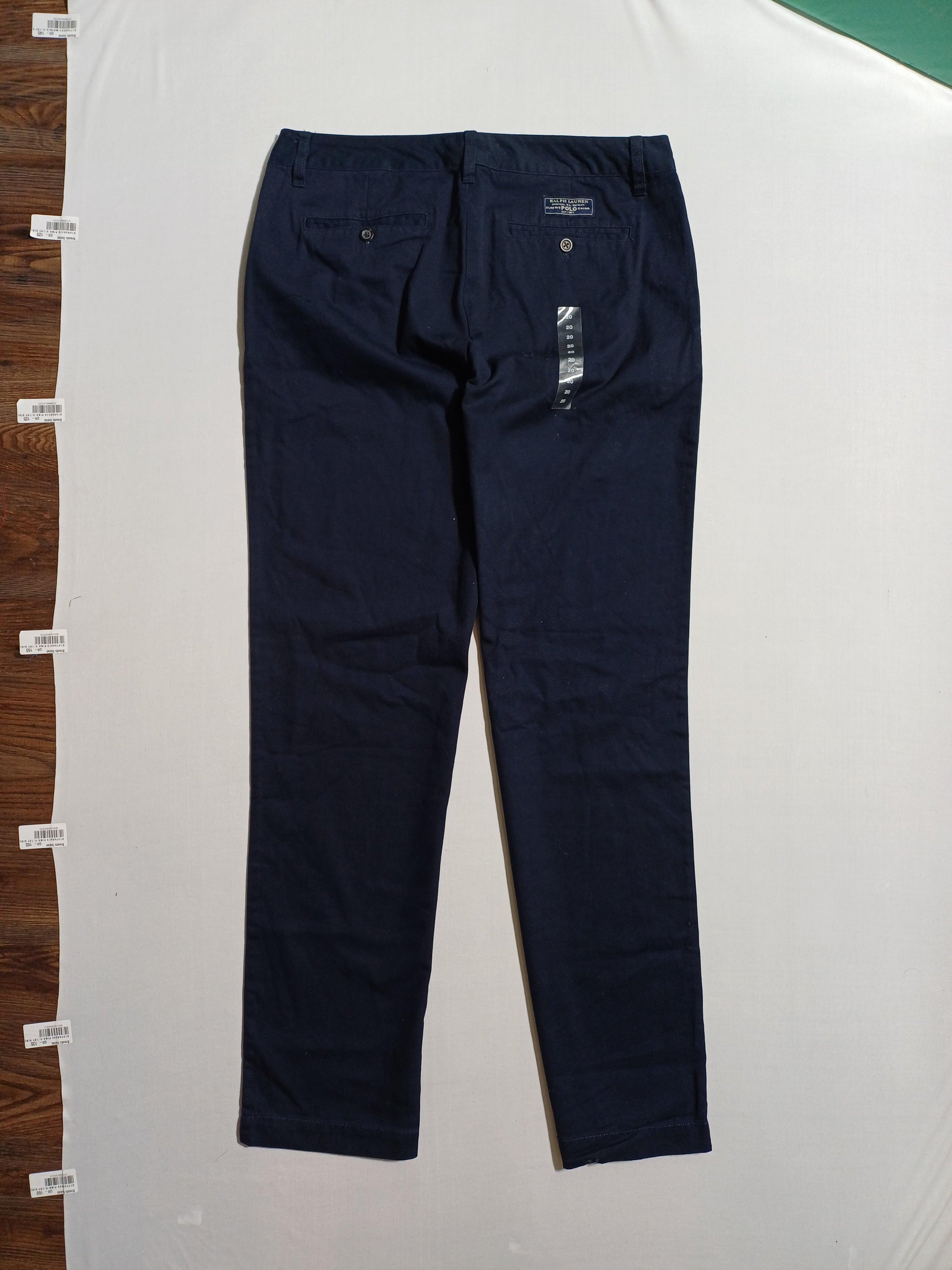 بنطلون رالف لورين للأولاد باللون الأزرق البحري مقاس 20 بوصة 3231838051WX 323503136002 323172049475