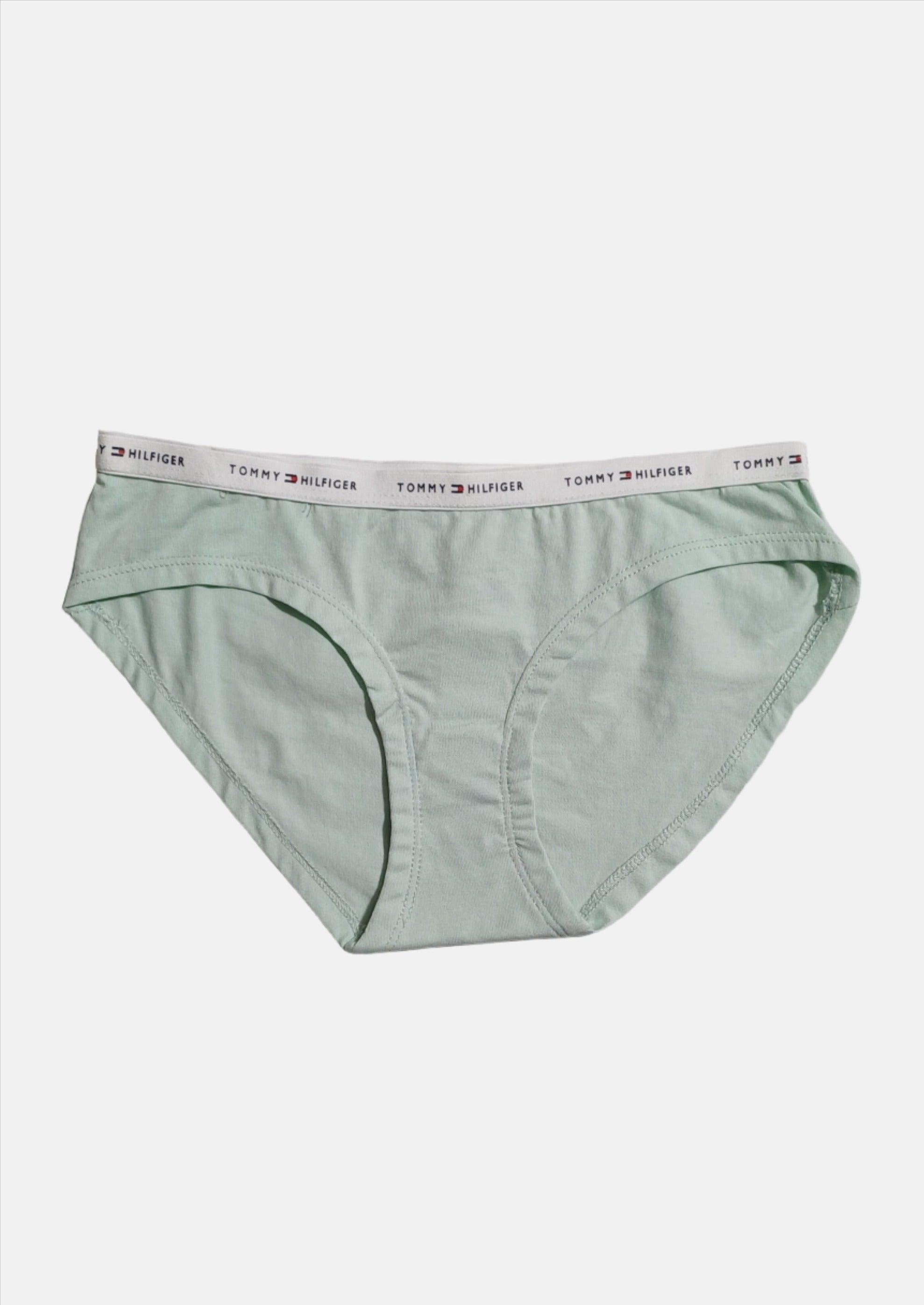 Culotte taille basse vert clair Tommy Hilfiger
