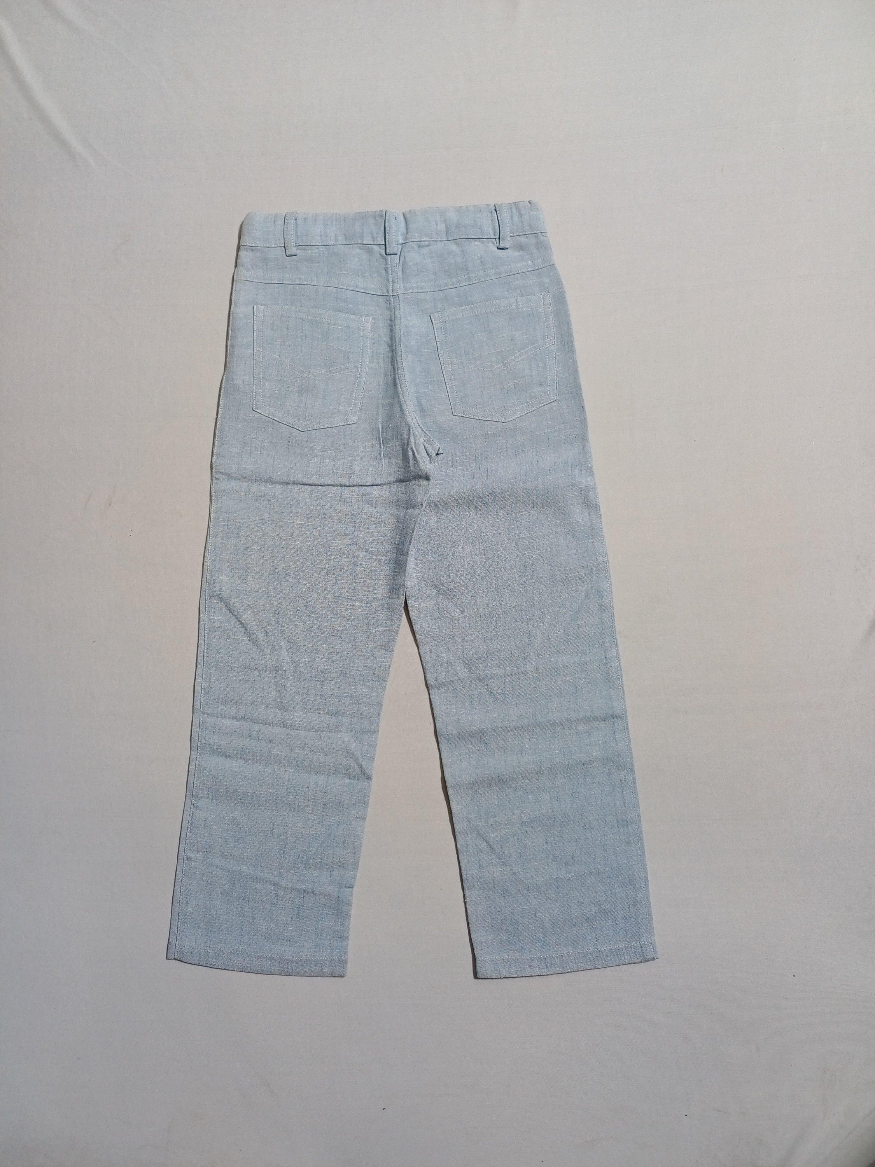 PANTALON ENFANT J.QD.ELSY BLEU-28