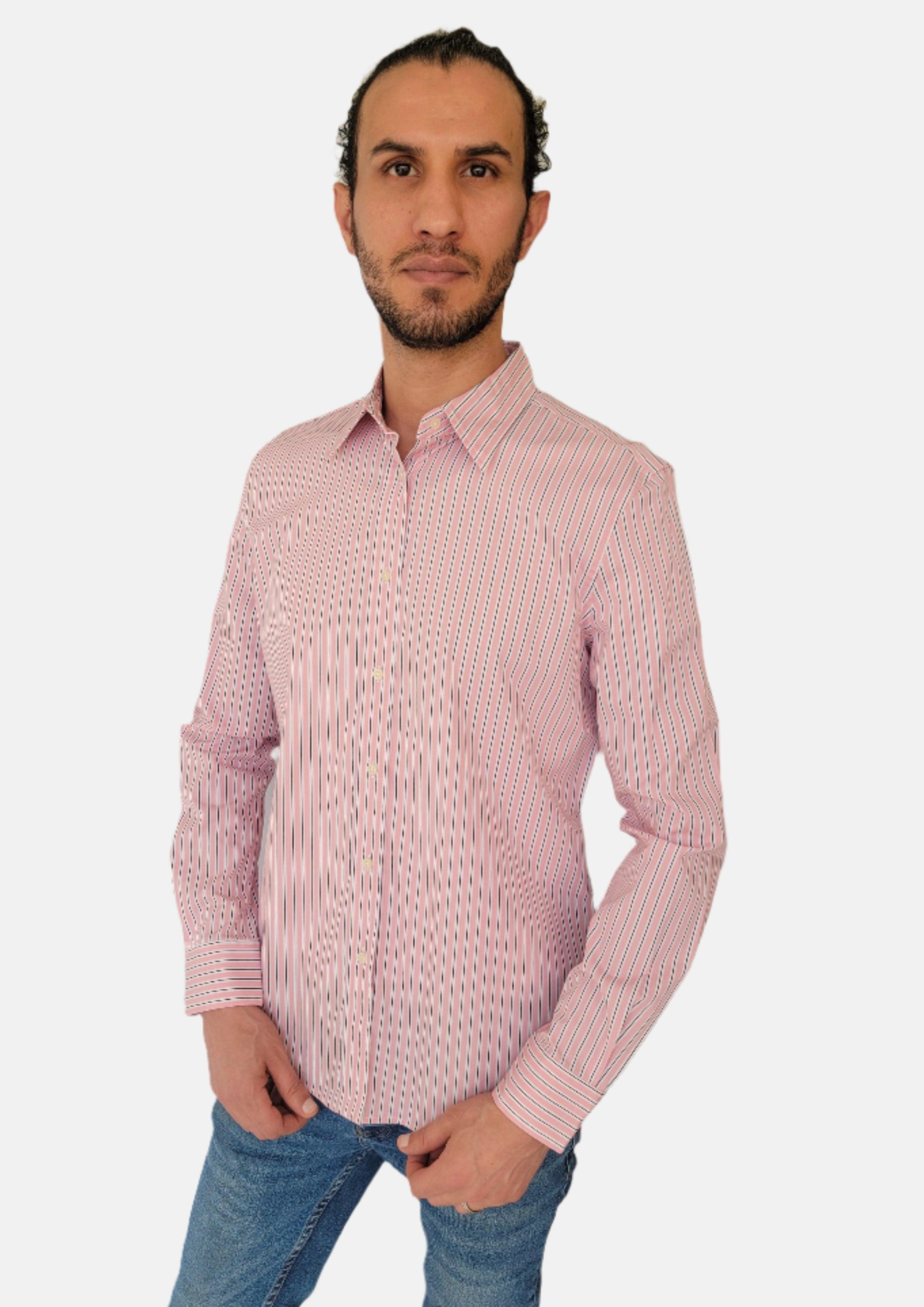 Chemises roses pour hommes Ralph Lauren 200651683001