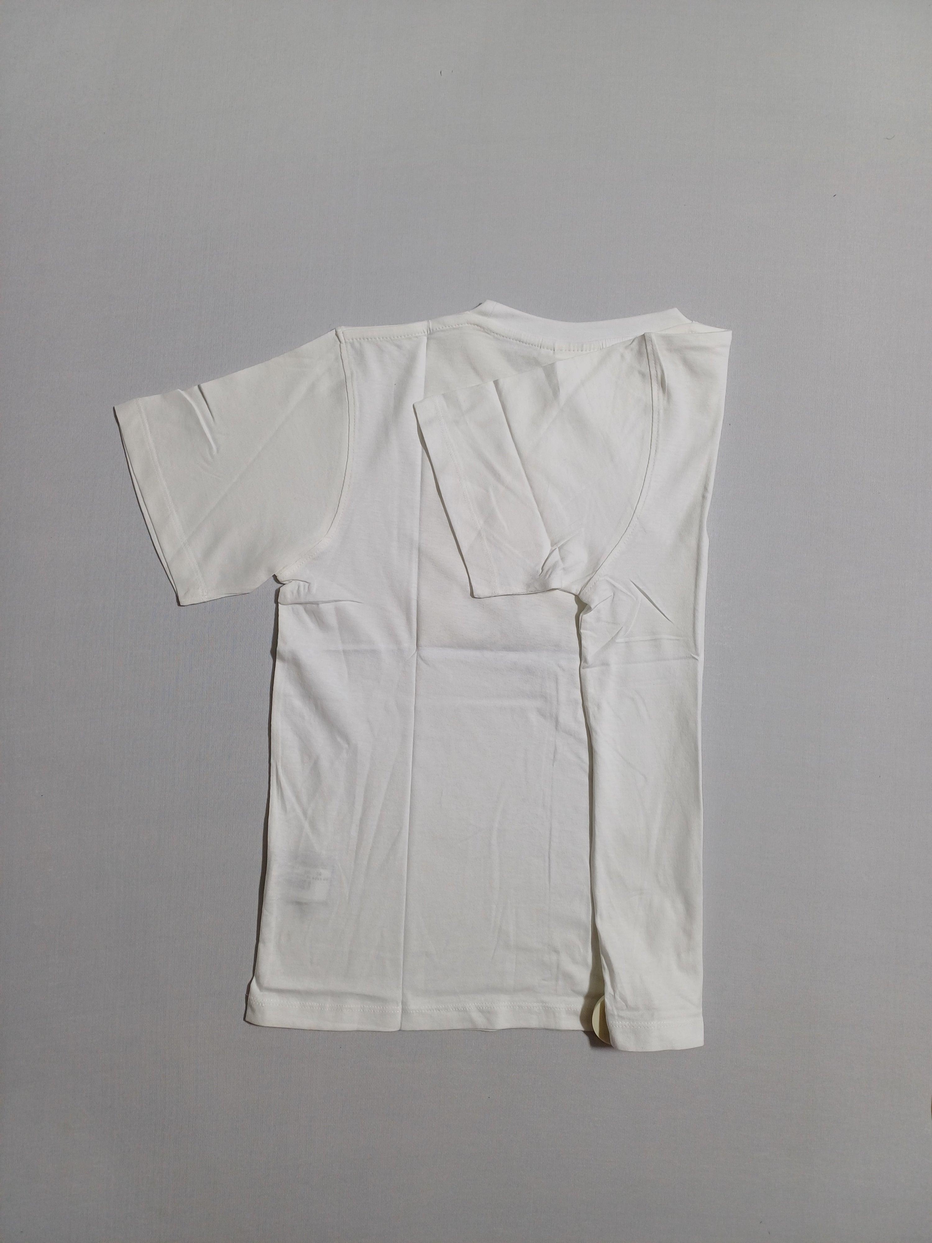 T-SHIRT DIADORA BLANC ROND POUR GARÇONS RN