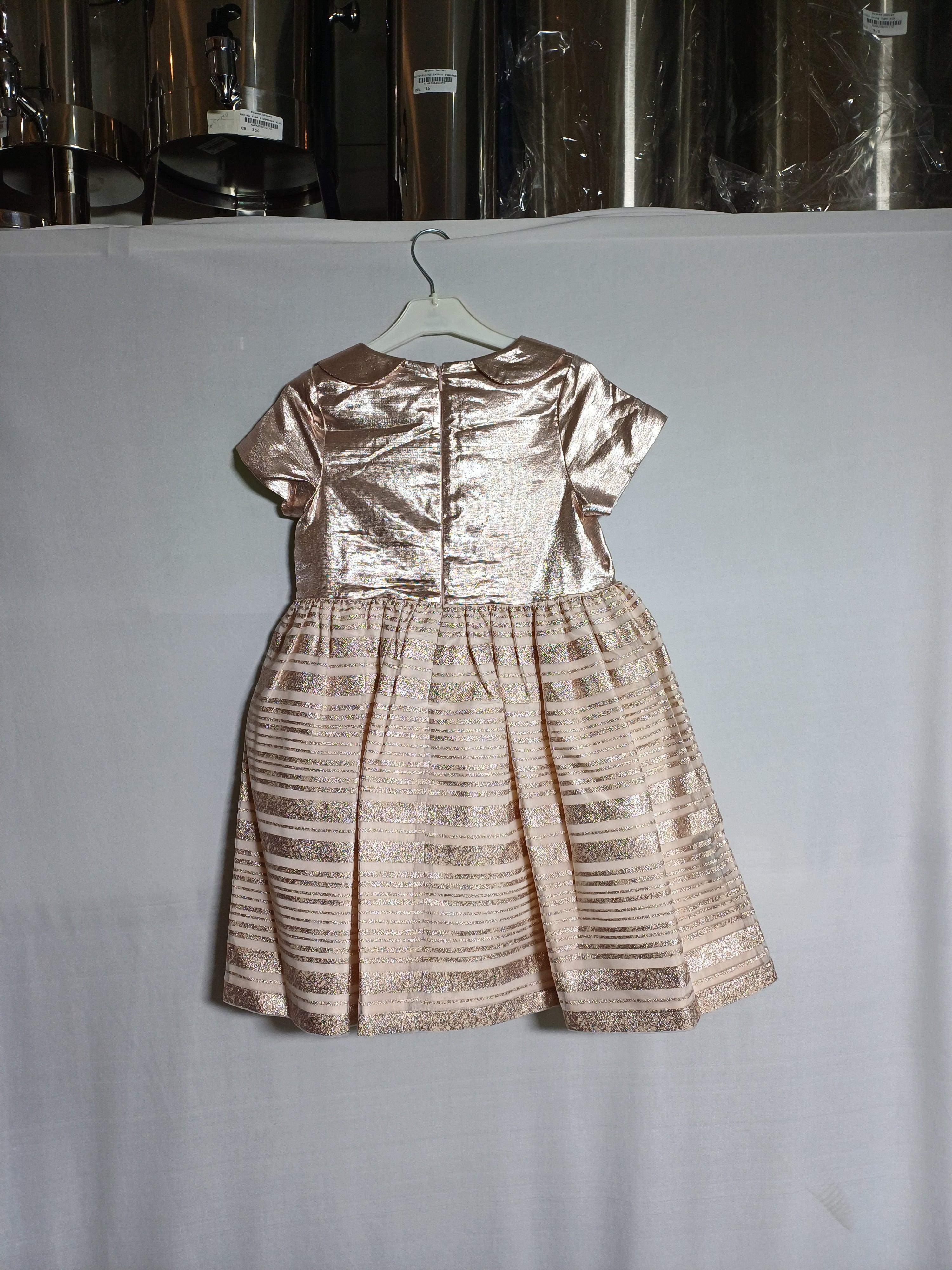 G17K60807 PINK-9/10Y GIRL DRESS