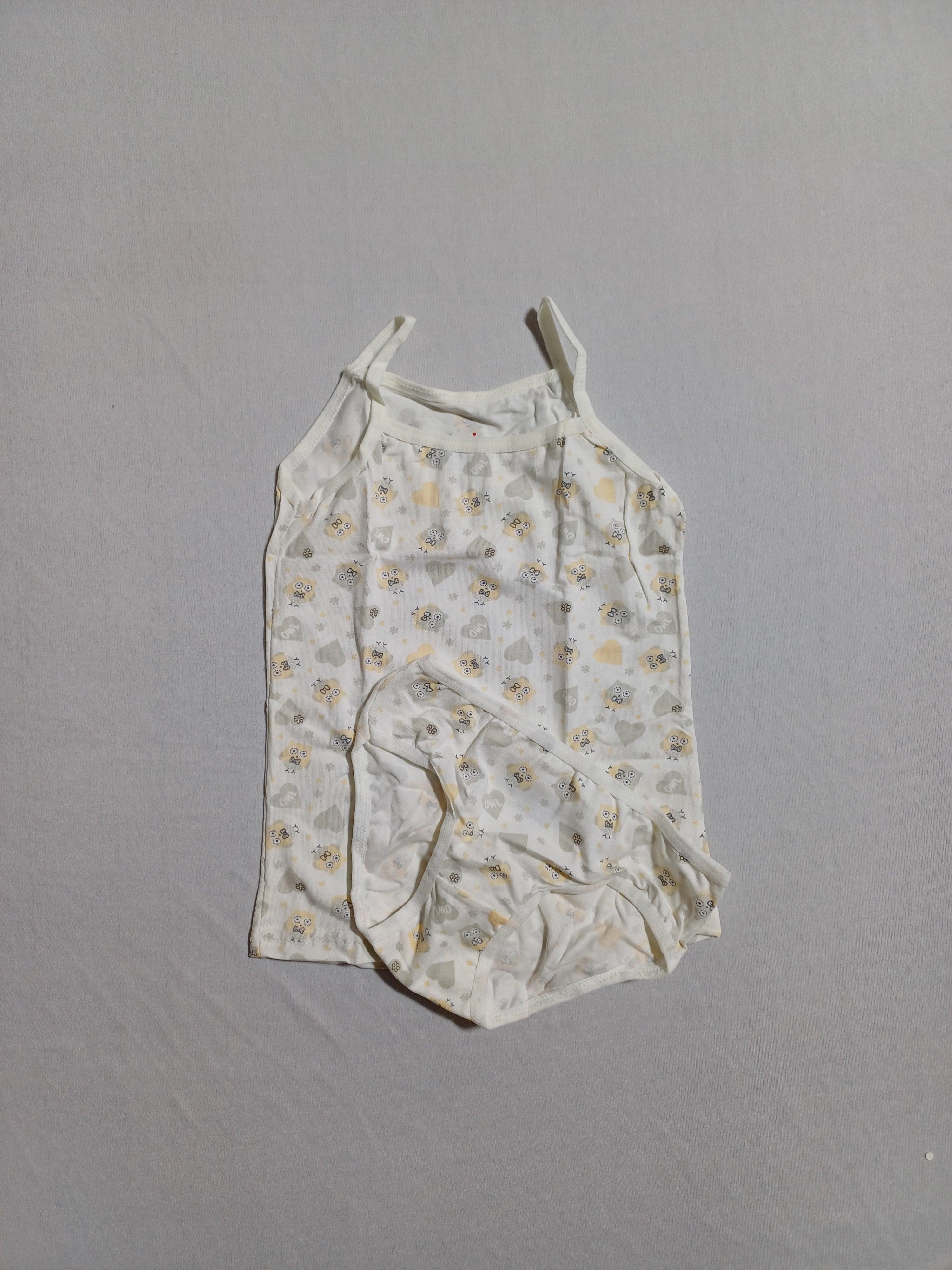 مجموعة ملابس داخلية على شكل بومة k12849