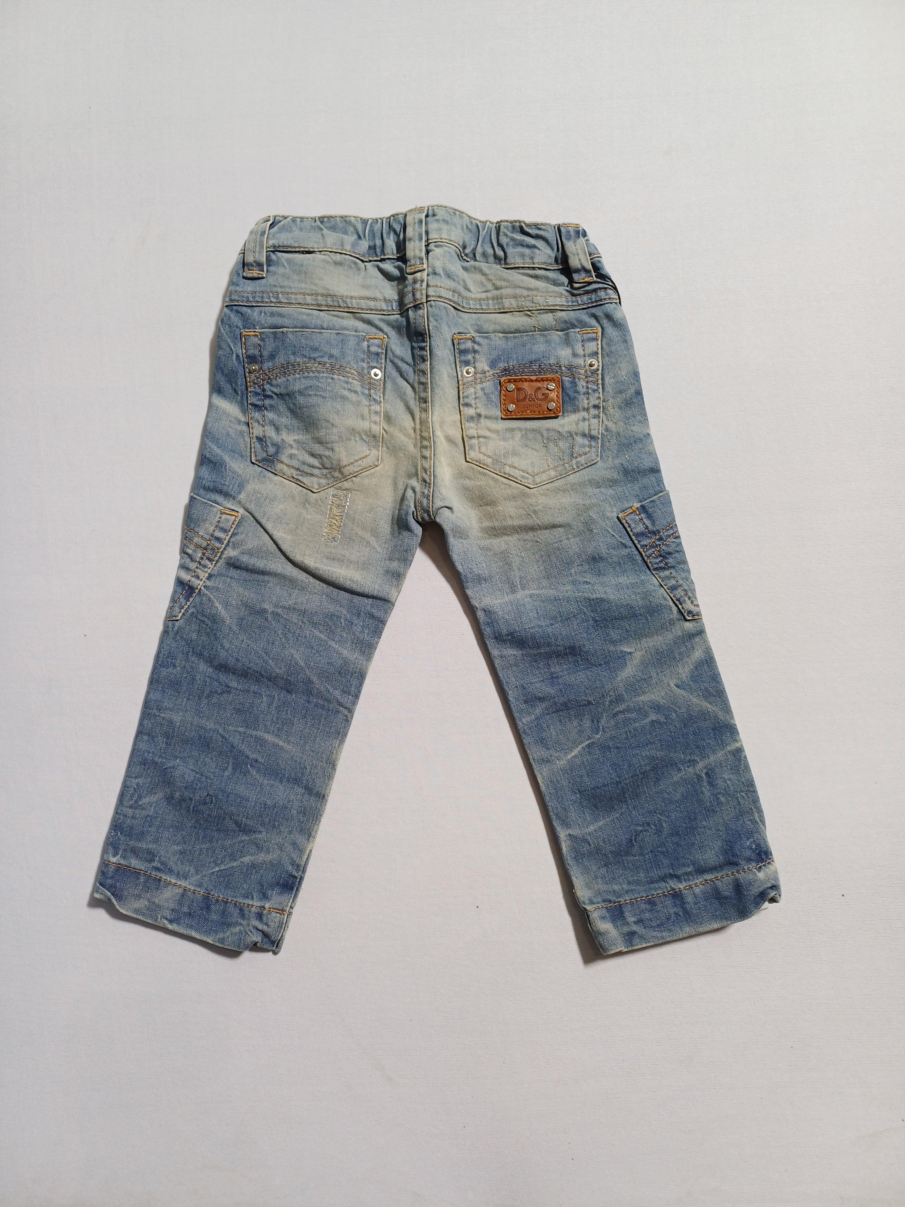 D&G BLUE-12-18M BABY KID JEAN L1AP11/LD004-D