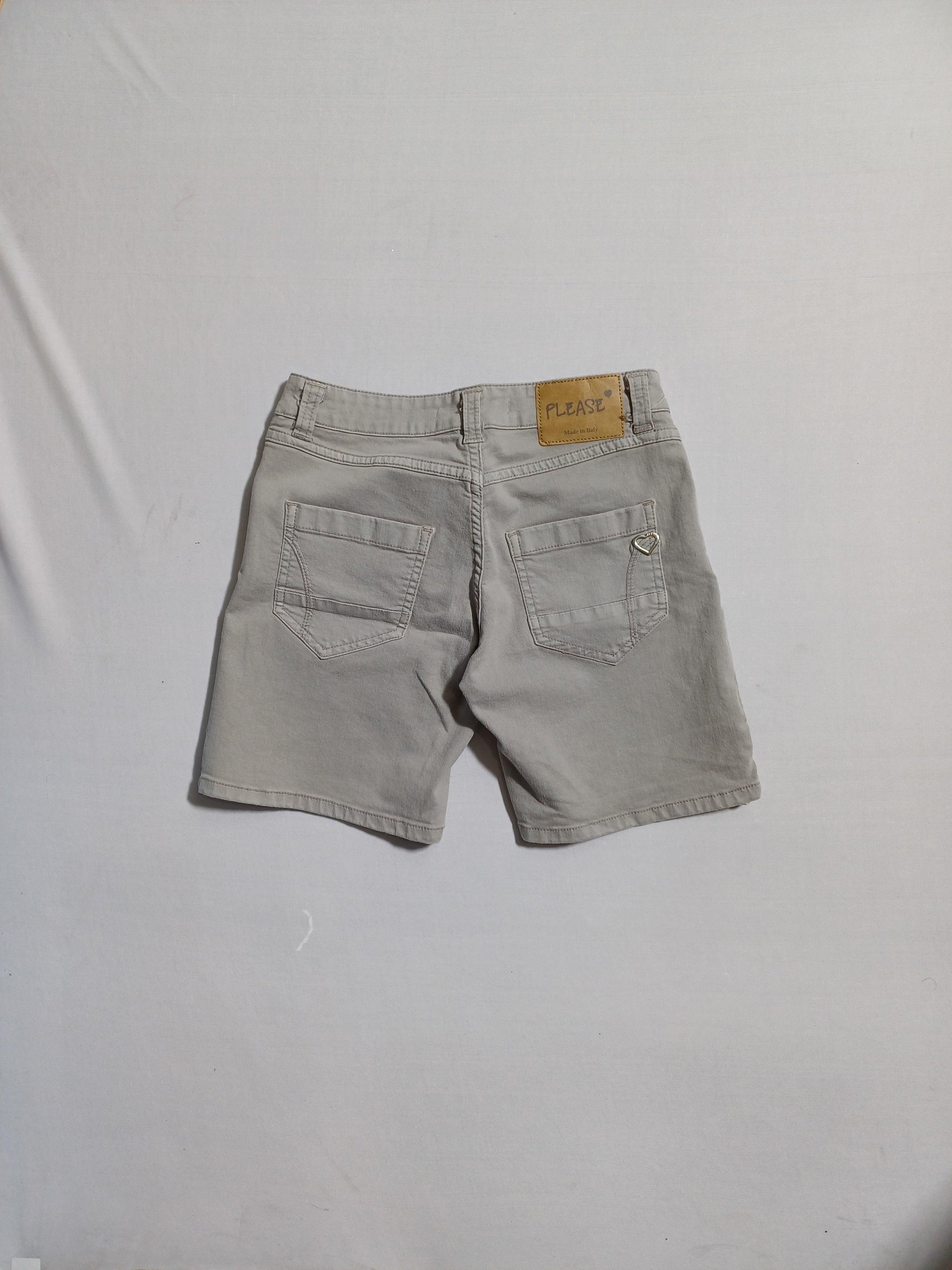 SHORT FILLE PLEASE GREY-M 00182