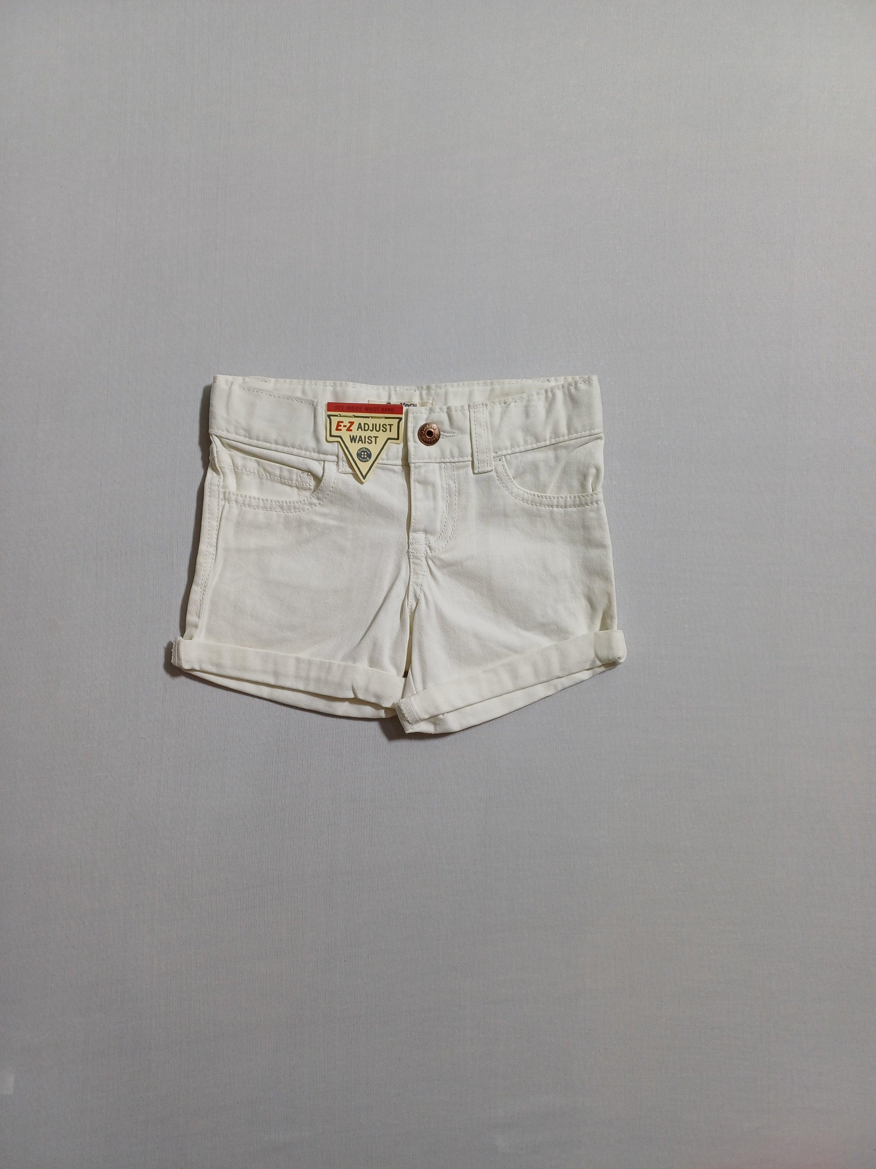 شورت أوشكوش وايت للبنات مقاس 2T