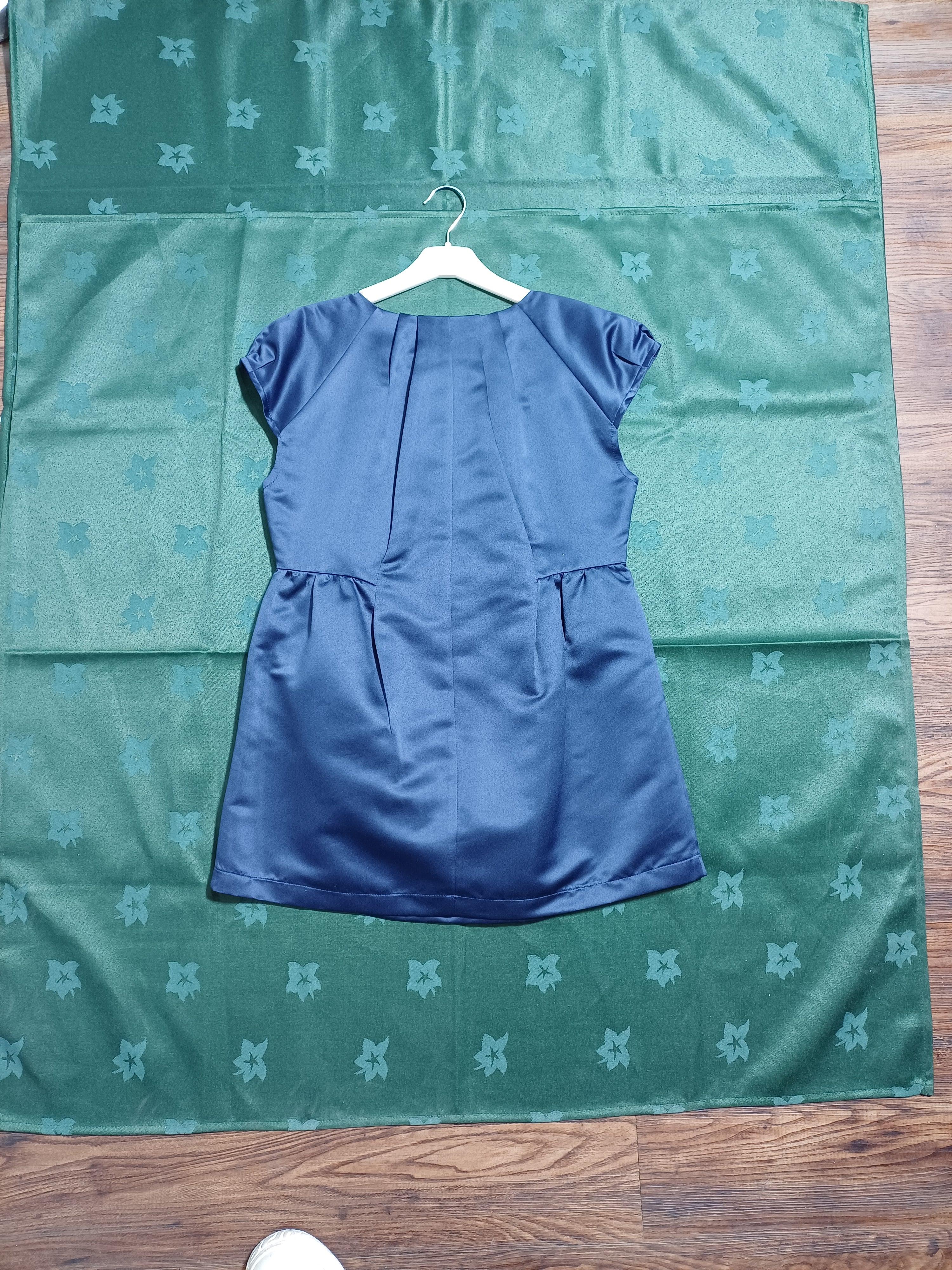 G17Y61027 ROBE FILLE NAVY-11-12