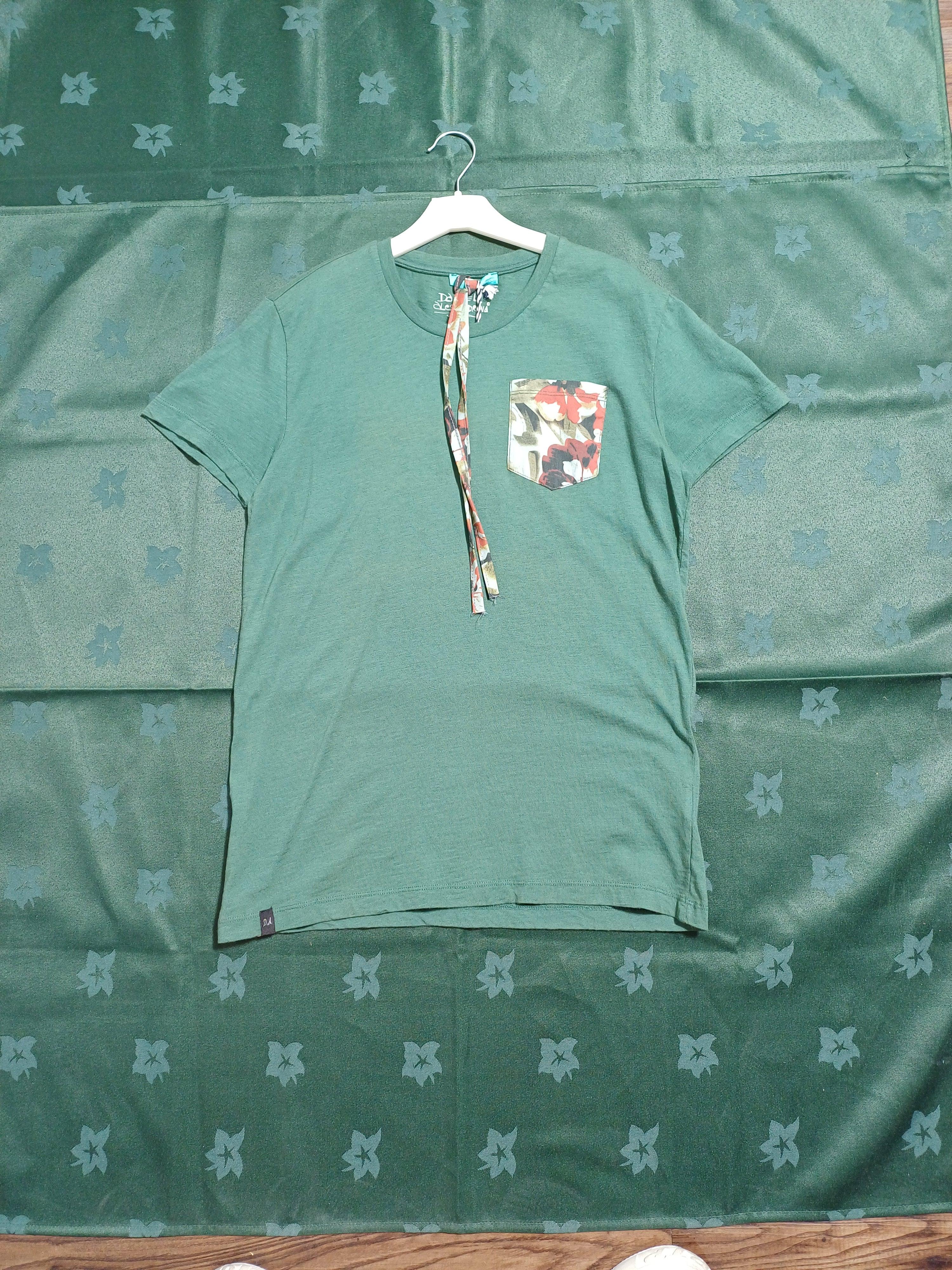 DANIELE GREEN-16A GIRL RN T-SHIRT SS DA36M631