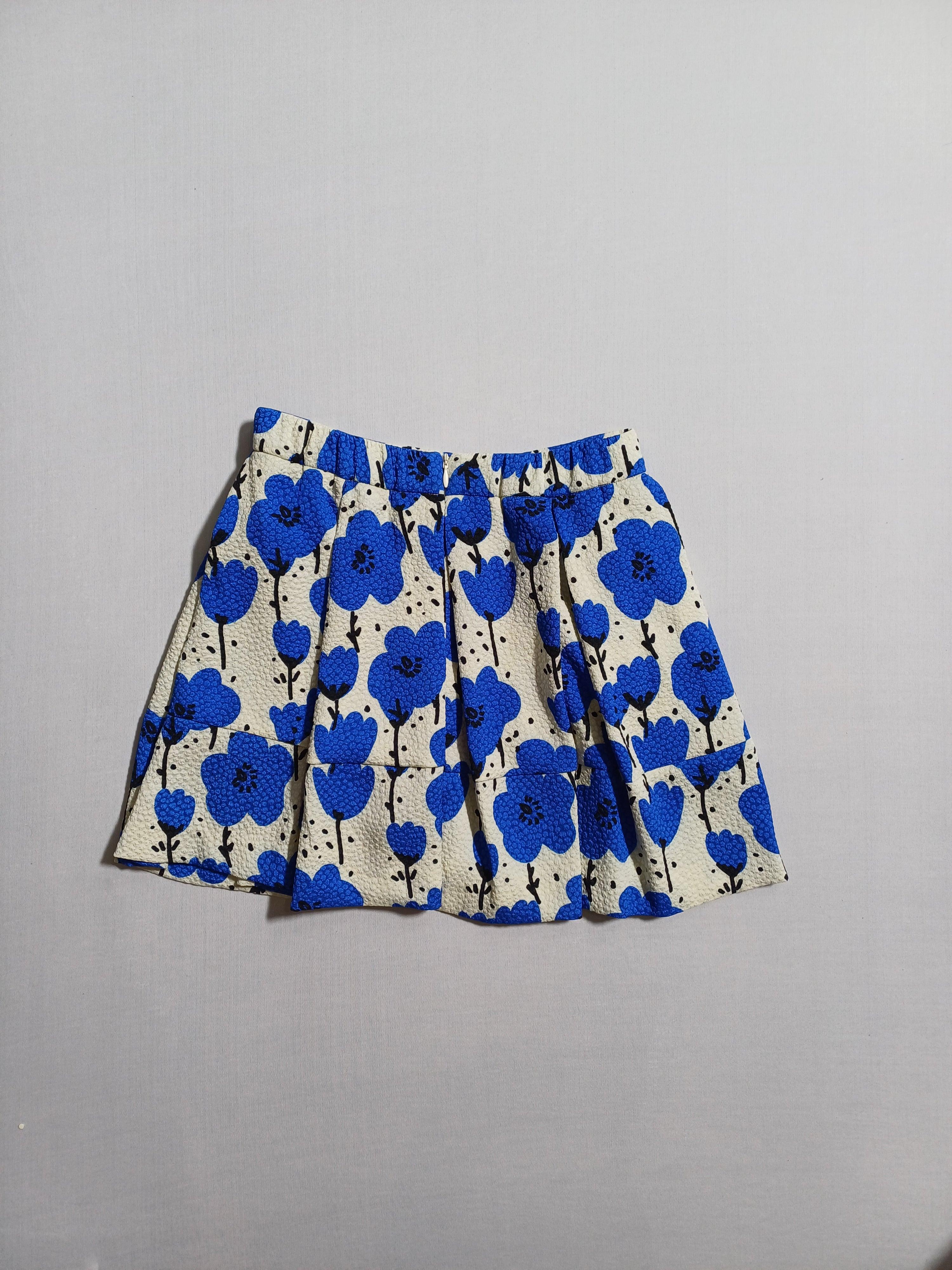 تنورة إمبريال بلو وايت للبنات مقاس 100167