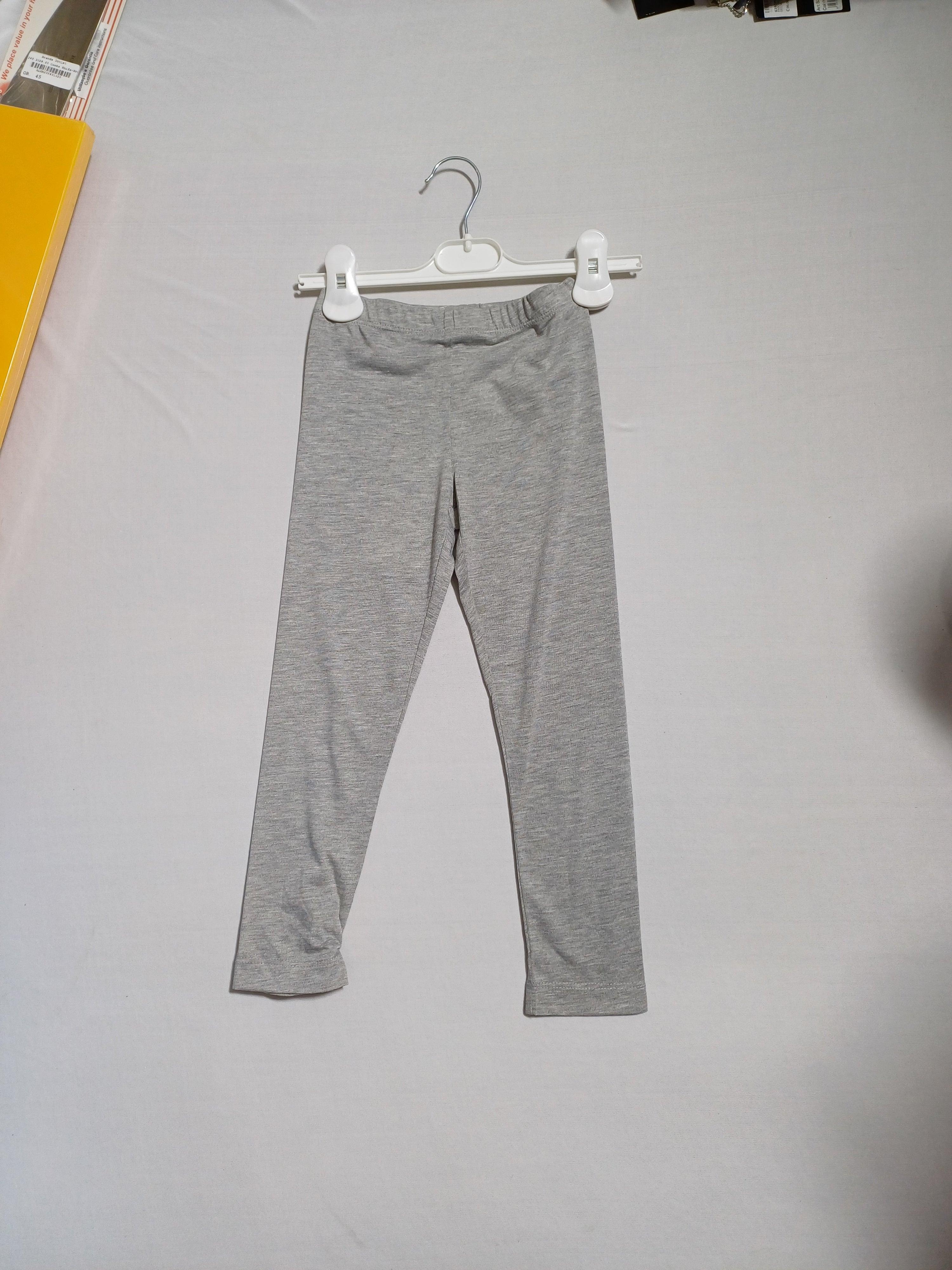 G17K40843 LEGGING FILLE GRIS-7-8Y