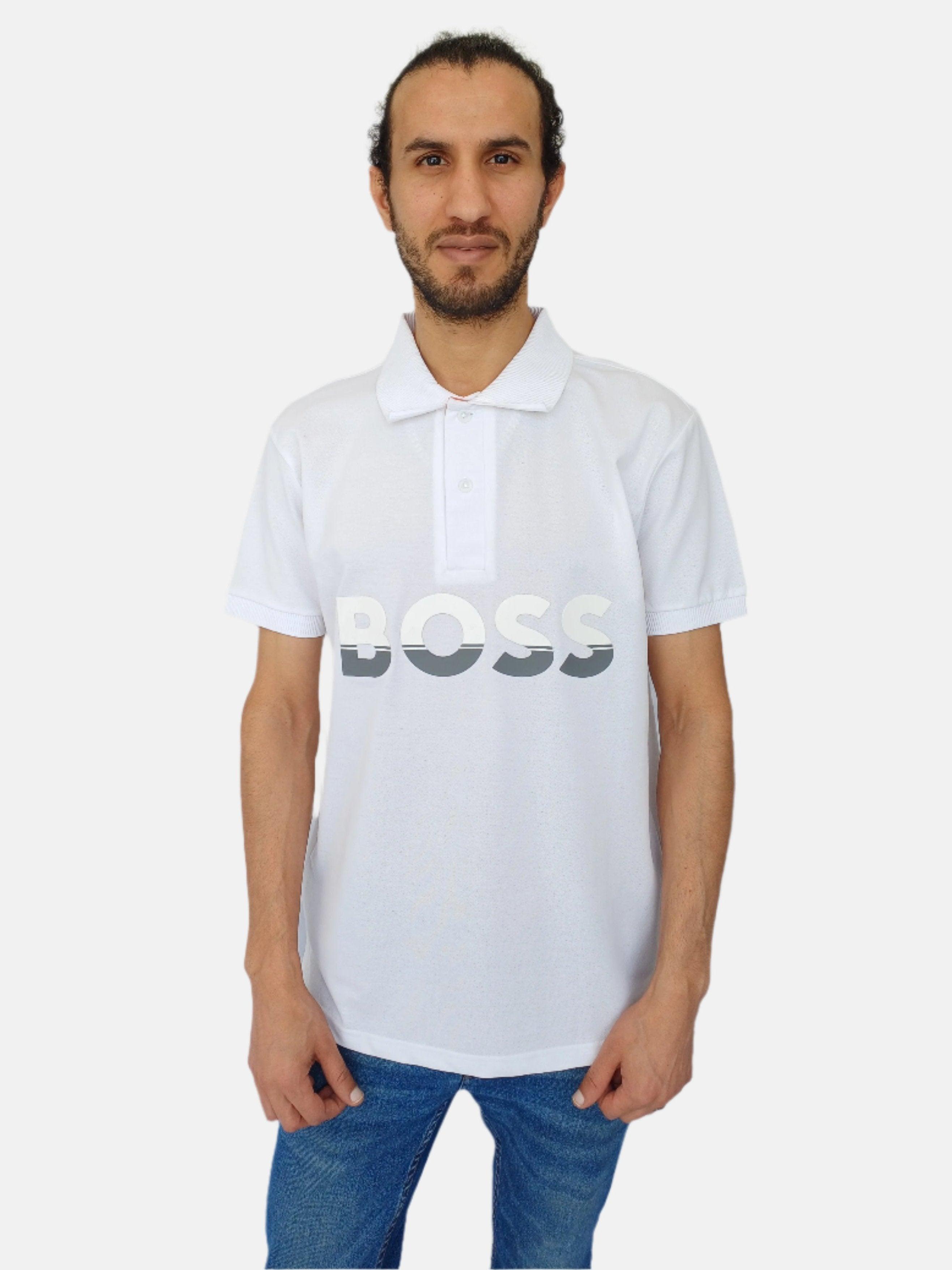 تي شيرت بولو أبيض من بافيل بوس1