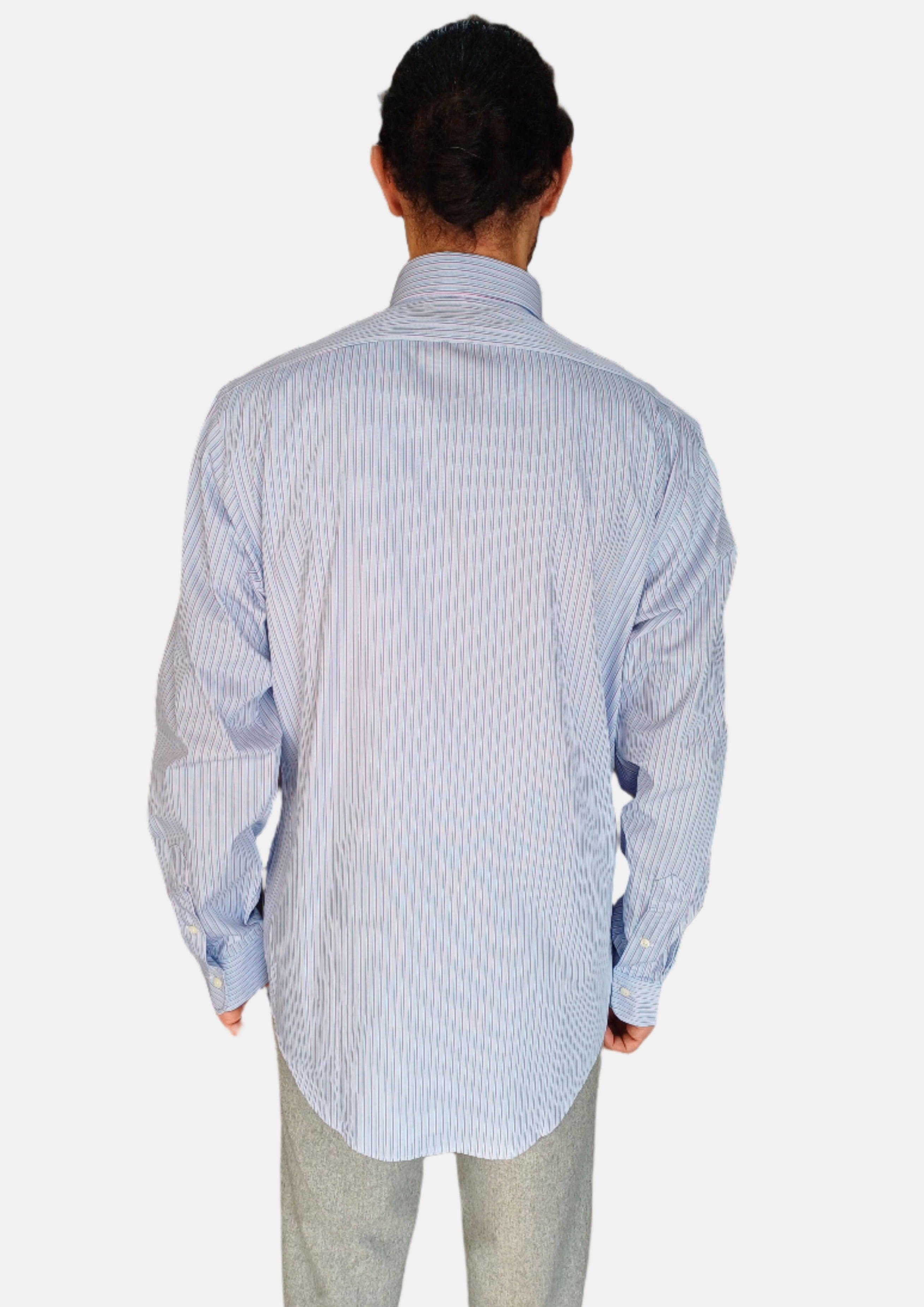 قمصان رجالية باللون الأزرق والوردي والأبيض من رالف لورين 0936737ANOU