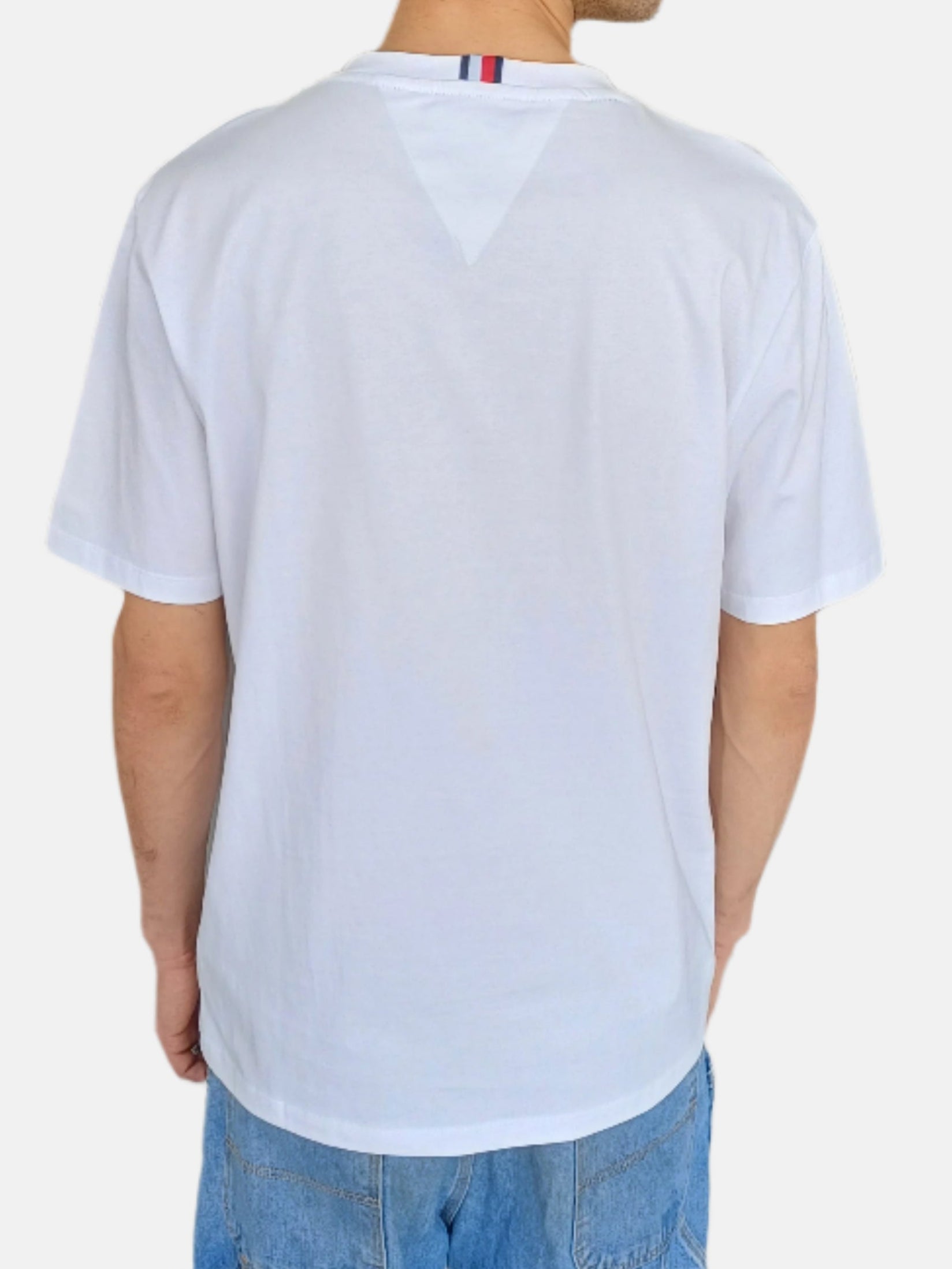 Tommy Hilfiger Men Round Neck T-Shirt 3 White 3257828244