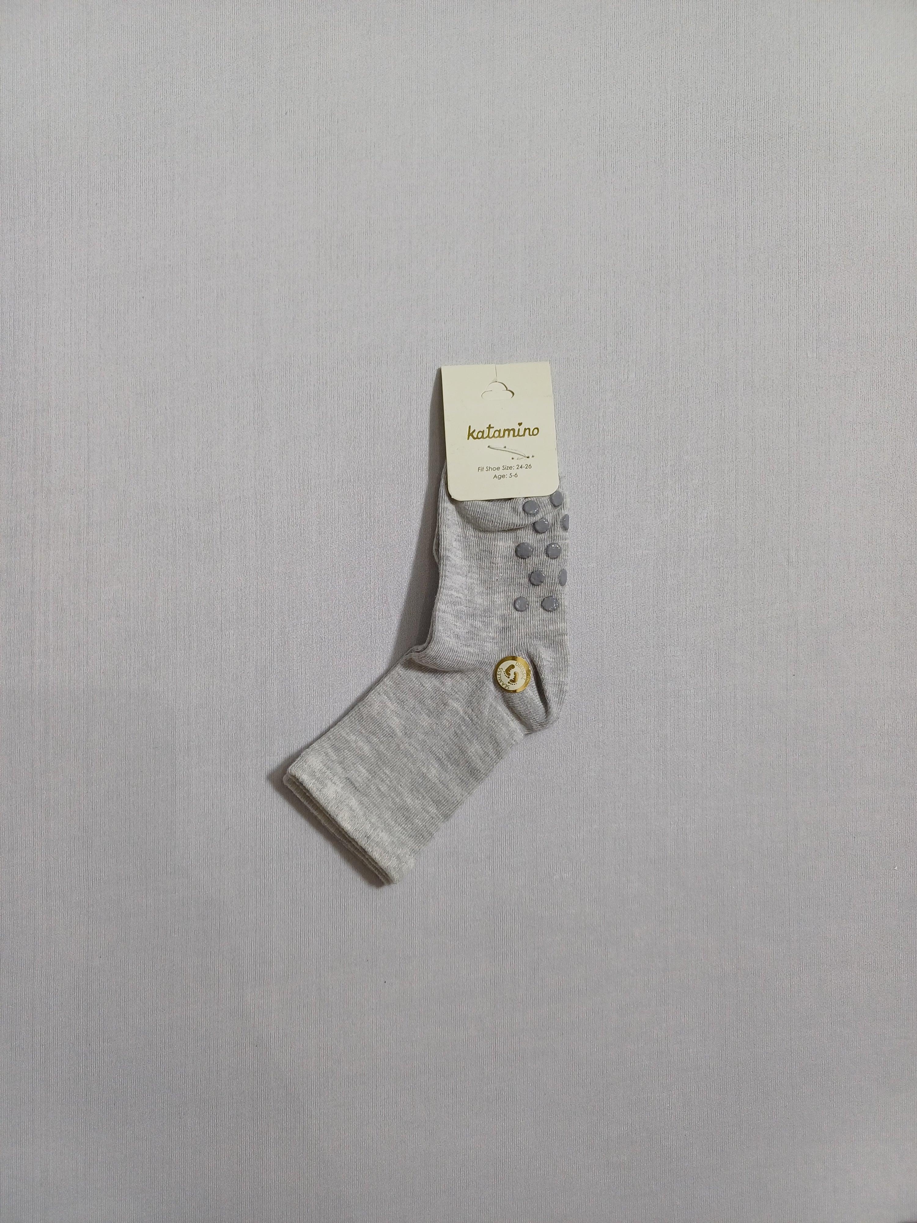 k20039 Chaussettes garçon ABS'li grises Hit