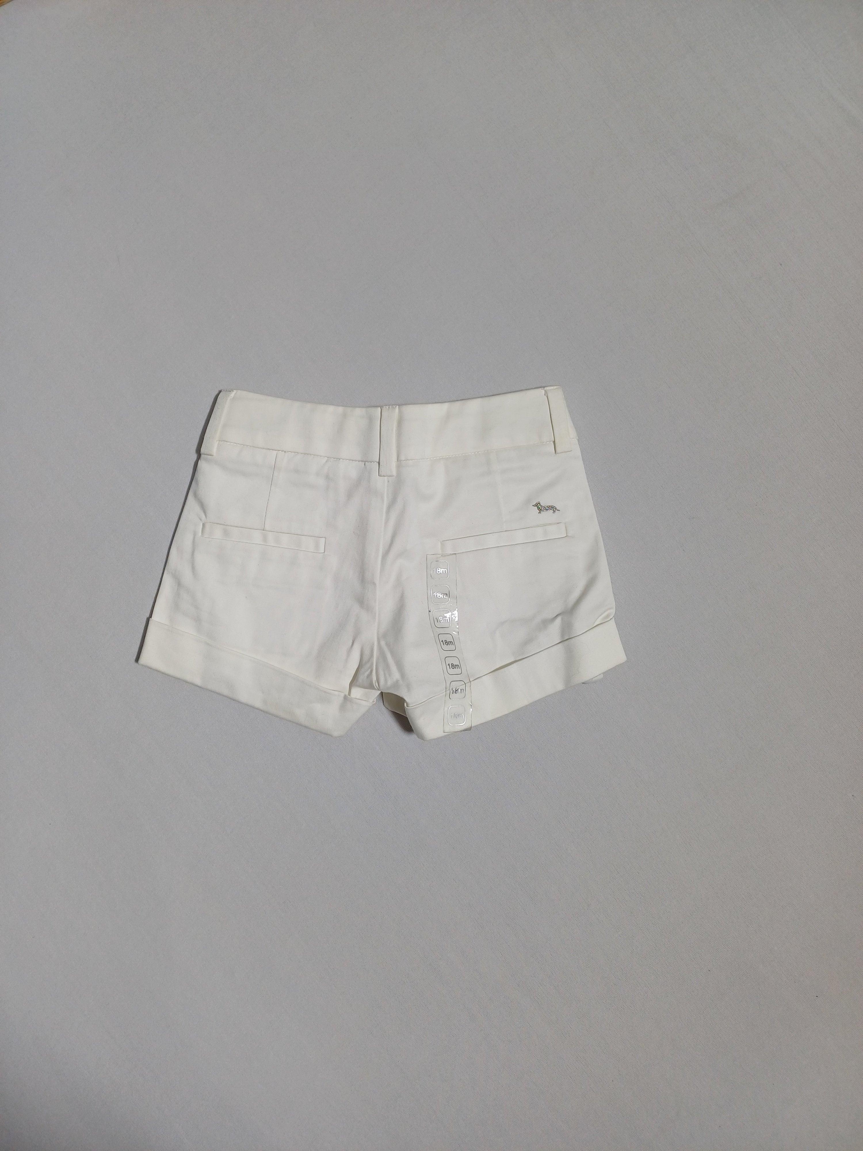 SHORT FILLE HARMONT&BLAINE BLANC-12/18M JGW140