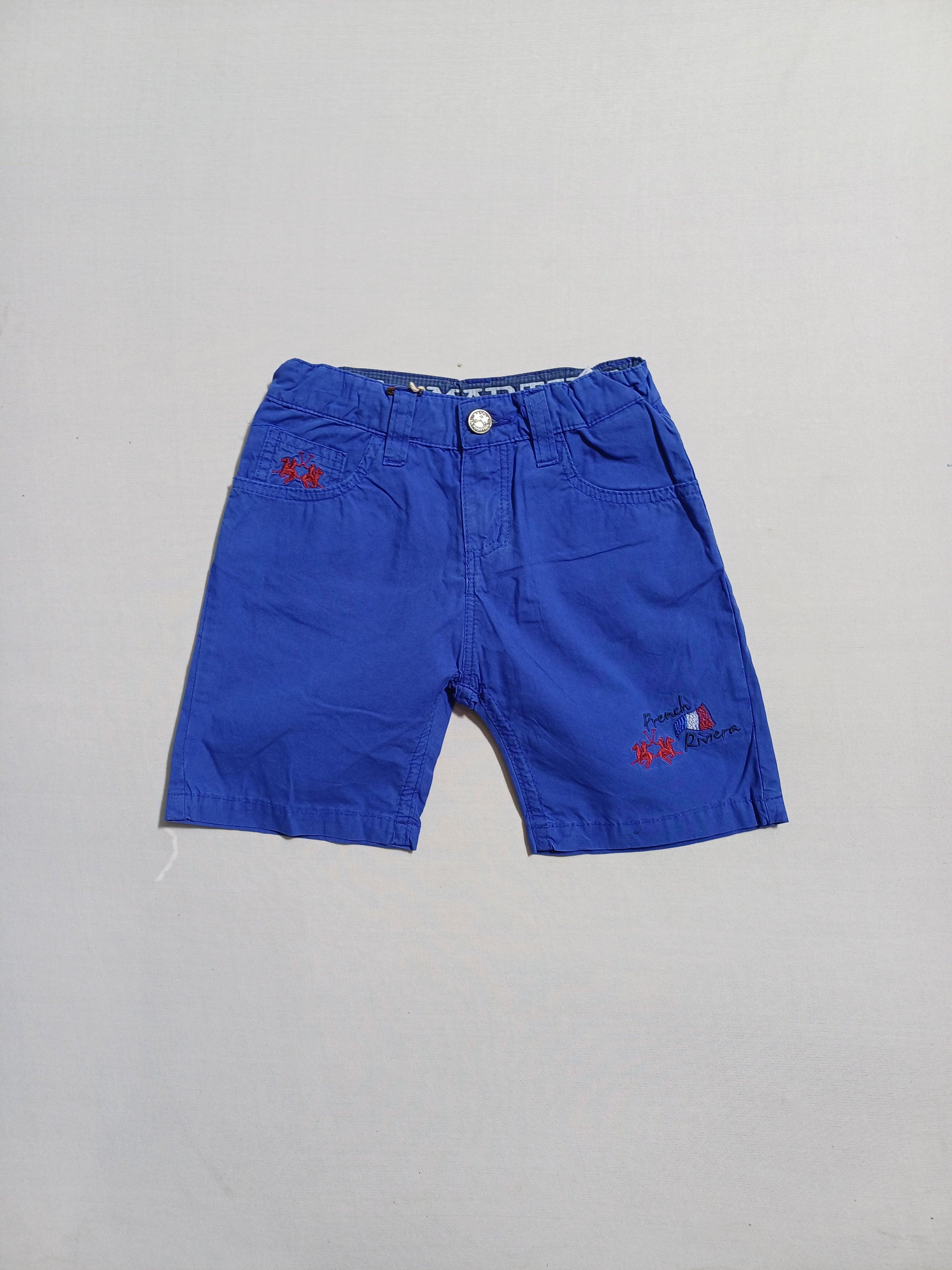 شورت لا مارتينا بلو للأولاد بعمر 3 سنوات
