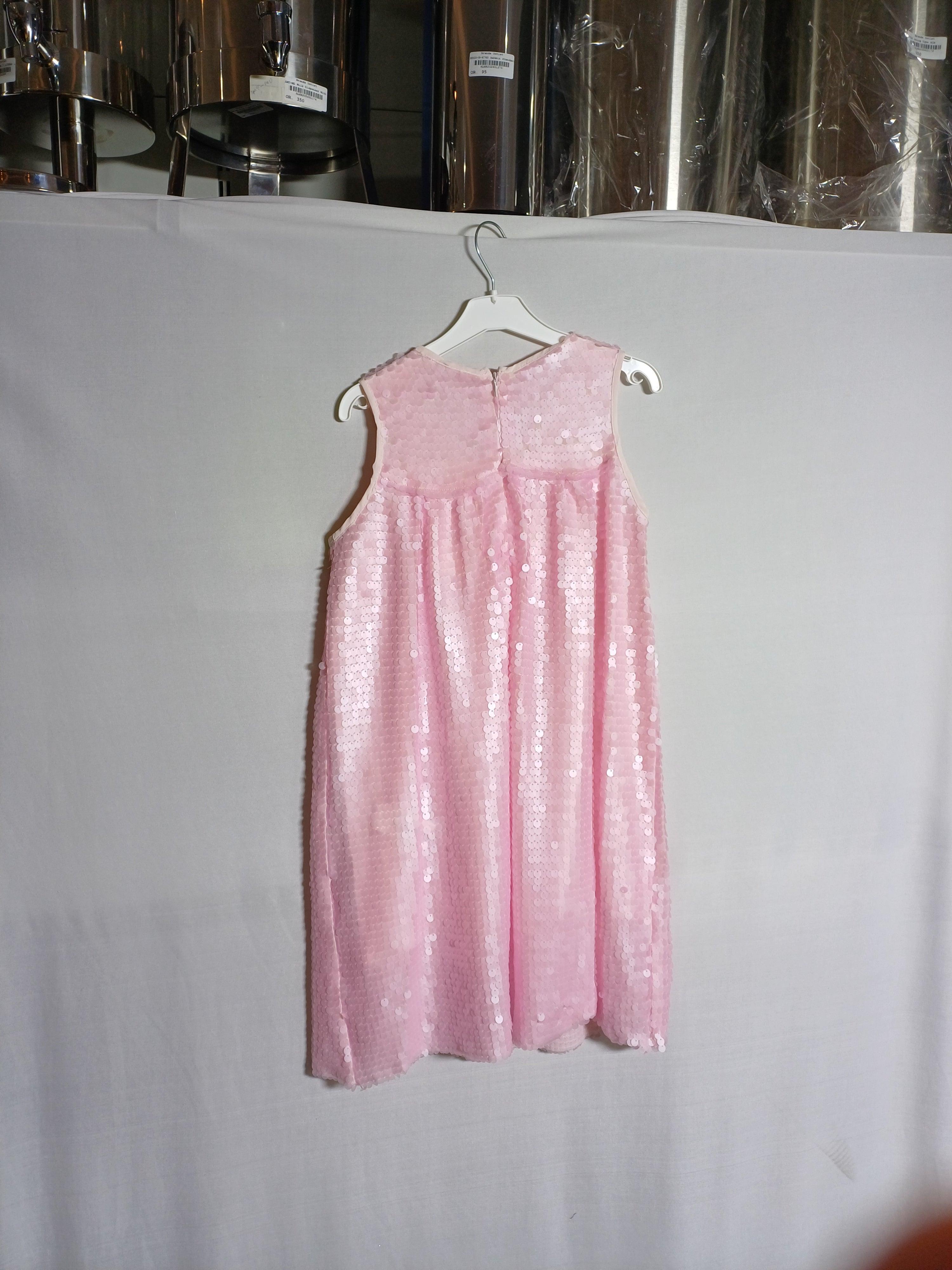 G17Y60614 PINK-9/10Y GIRL DRESS