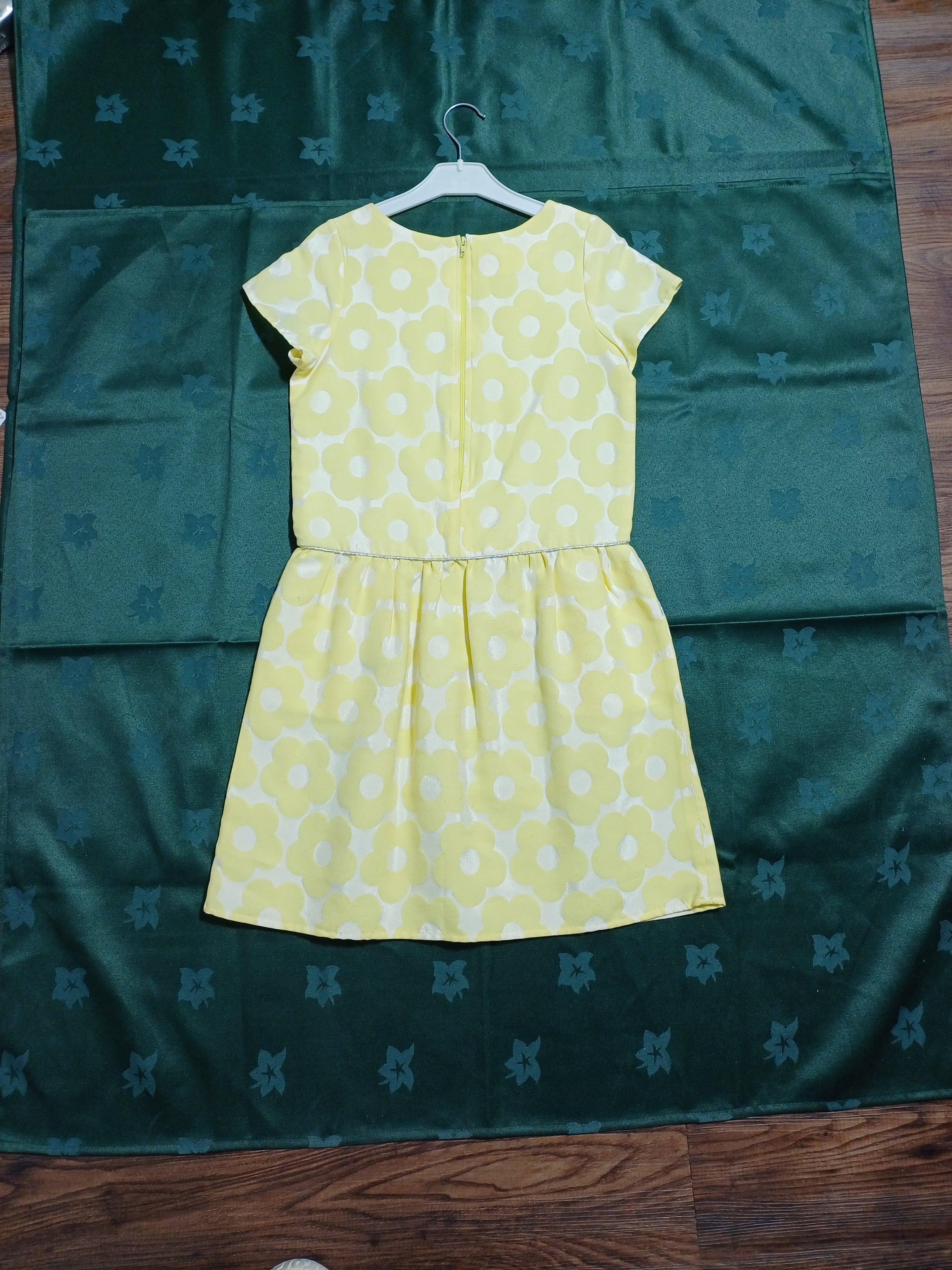 MARY MOZALY YELLOW-10Y GIRLS DRESS MM0001