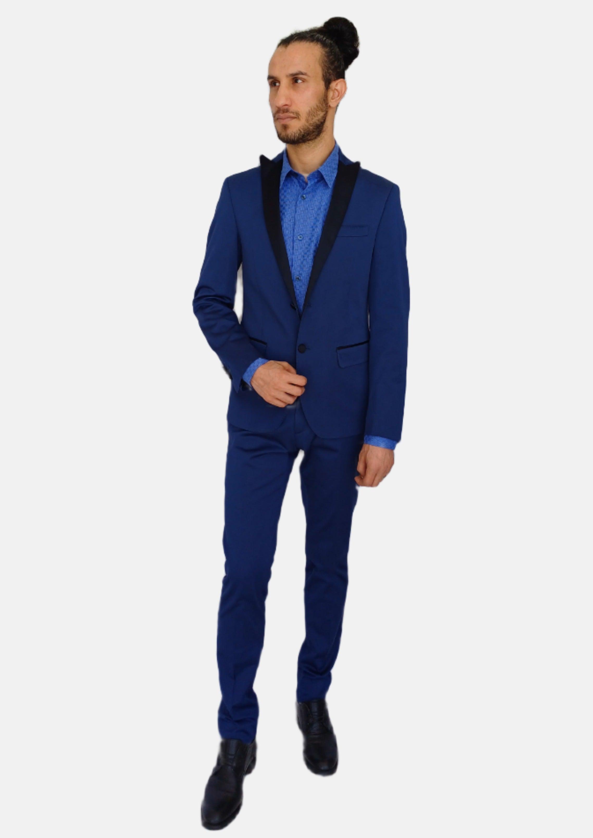 بدلات رجالية من LIU.JO باللون الأزرق الفاتح PARTYVEST