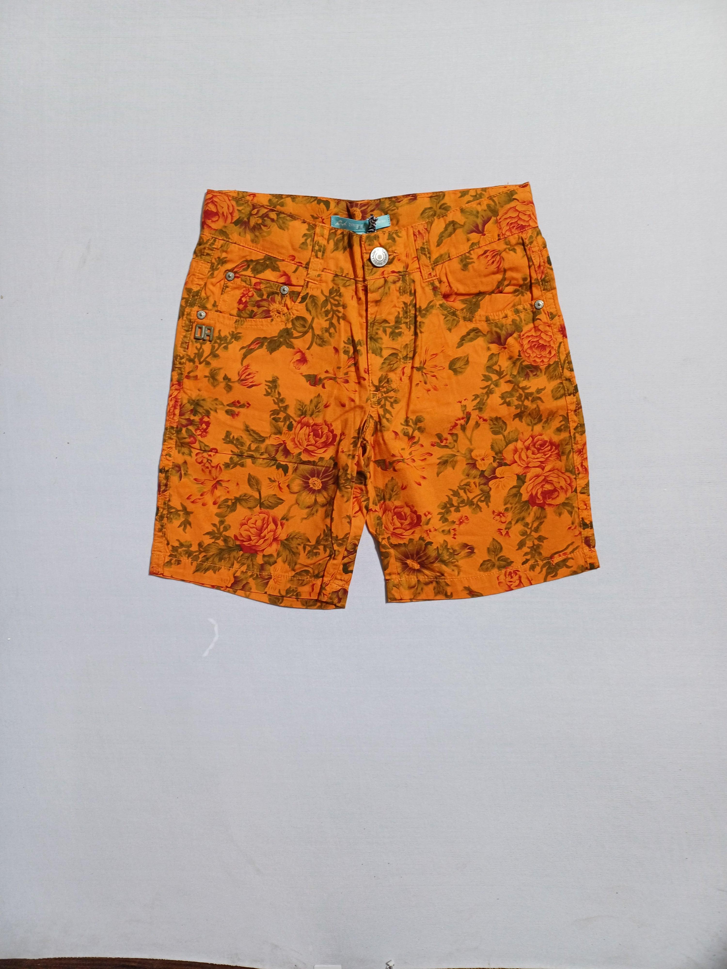 SHORT ORANGE POUR GARÇON DA DANIELE DA36P602