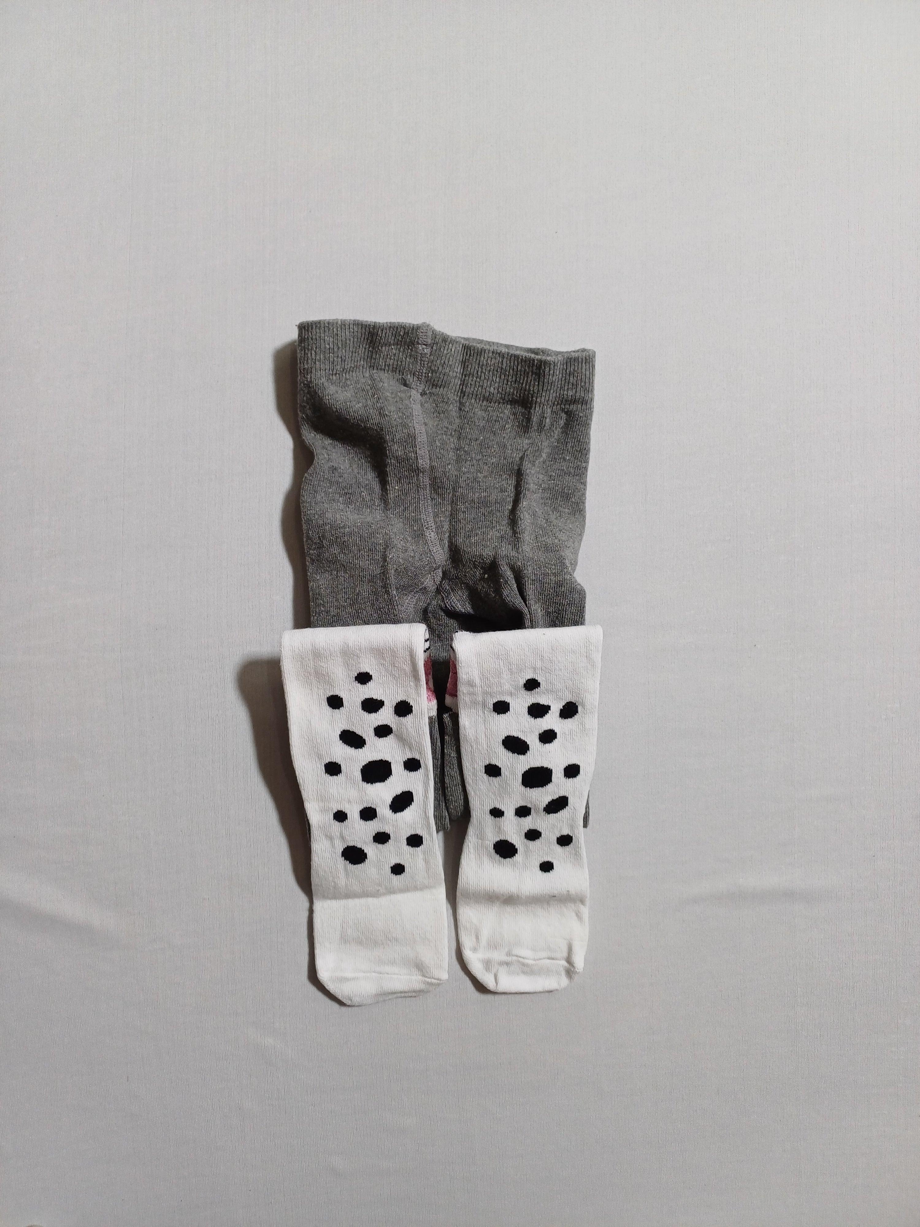 k31004 Collants 3D Lunettes Grises