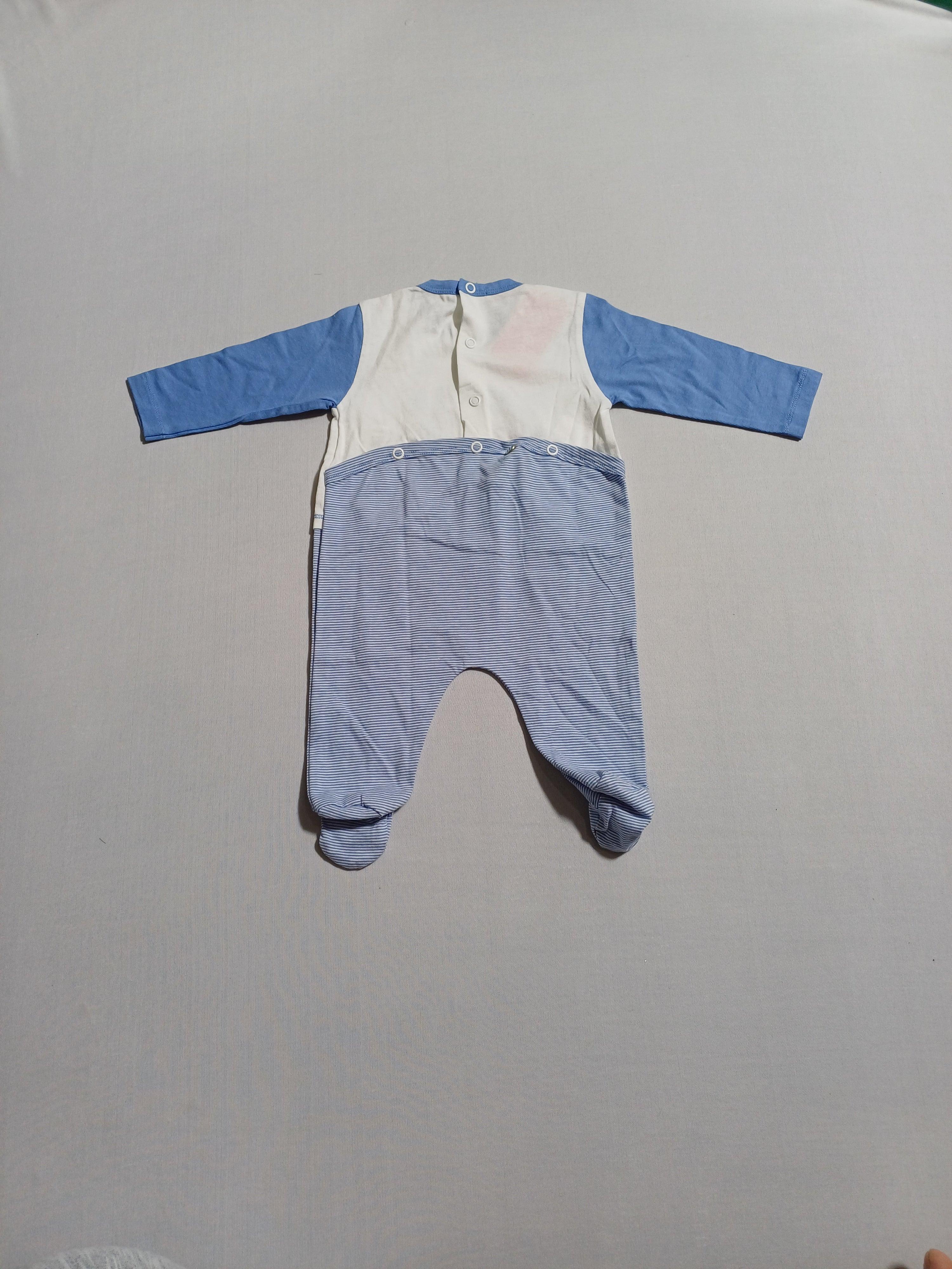 BARBOTEUSE BÉBÉ MONTEFIORE WHTBLU-3M GARÇON TI22 0310