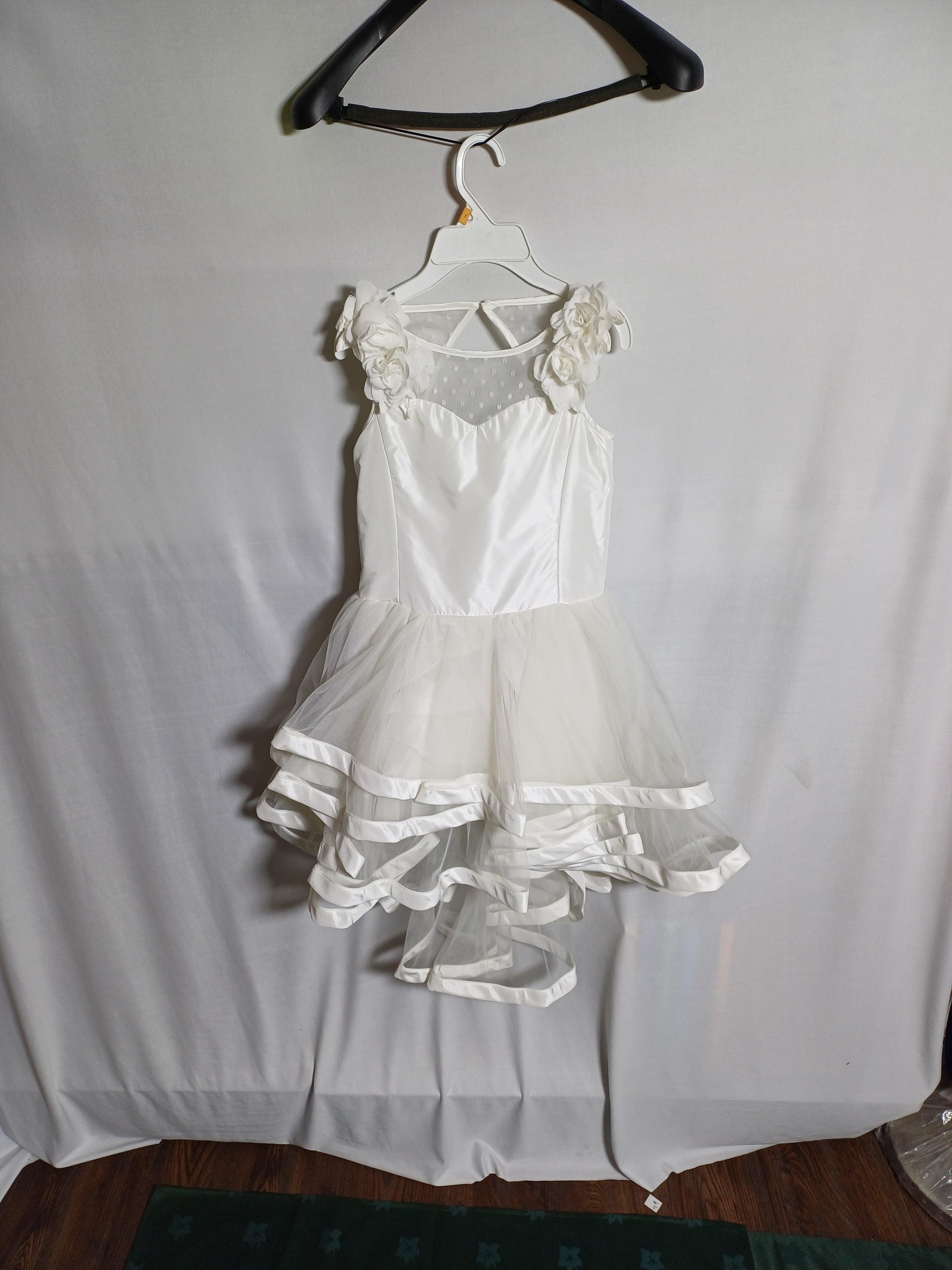 PETIT GIRL WHITE-36/10A DRESS 2012656 P2012533