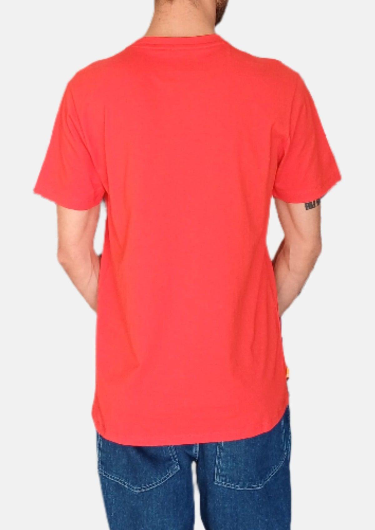 T-SHIRT RN ROUGE À MANCHES COURTES TIMBERLAND
