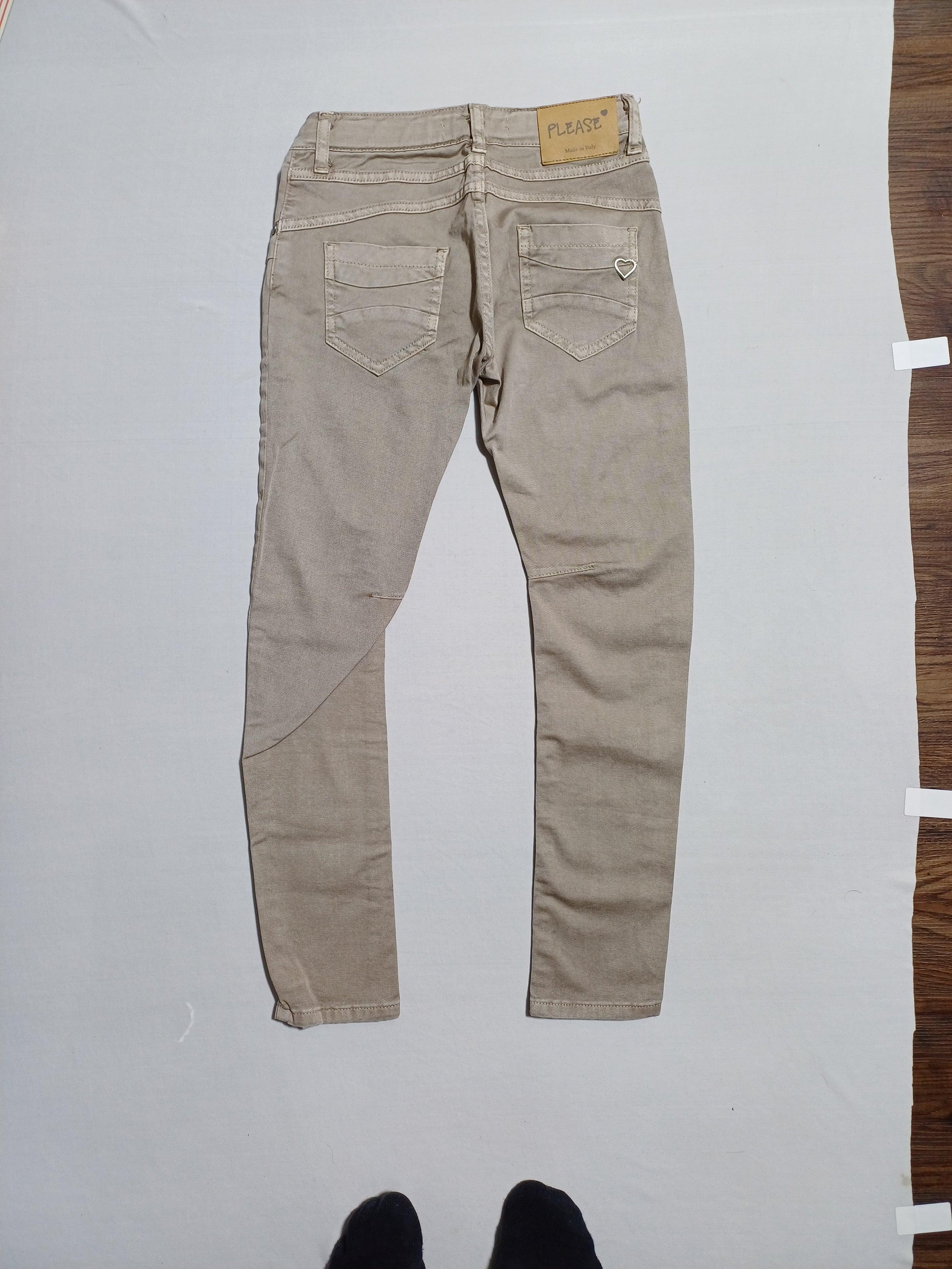 PANTALON FILLE PLEASE BROWN-S 02055