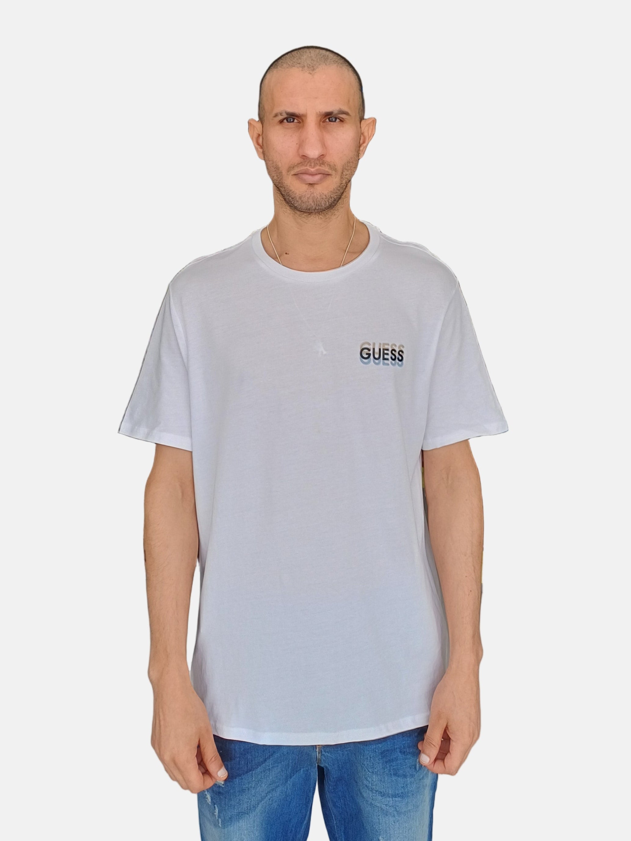 Guess Round Neck T-shirt White X5VI04