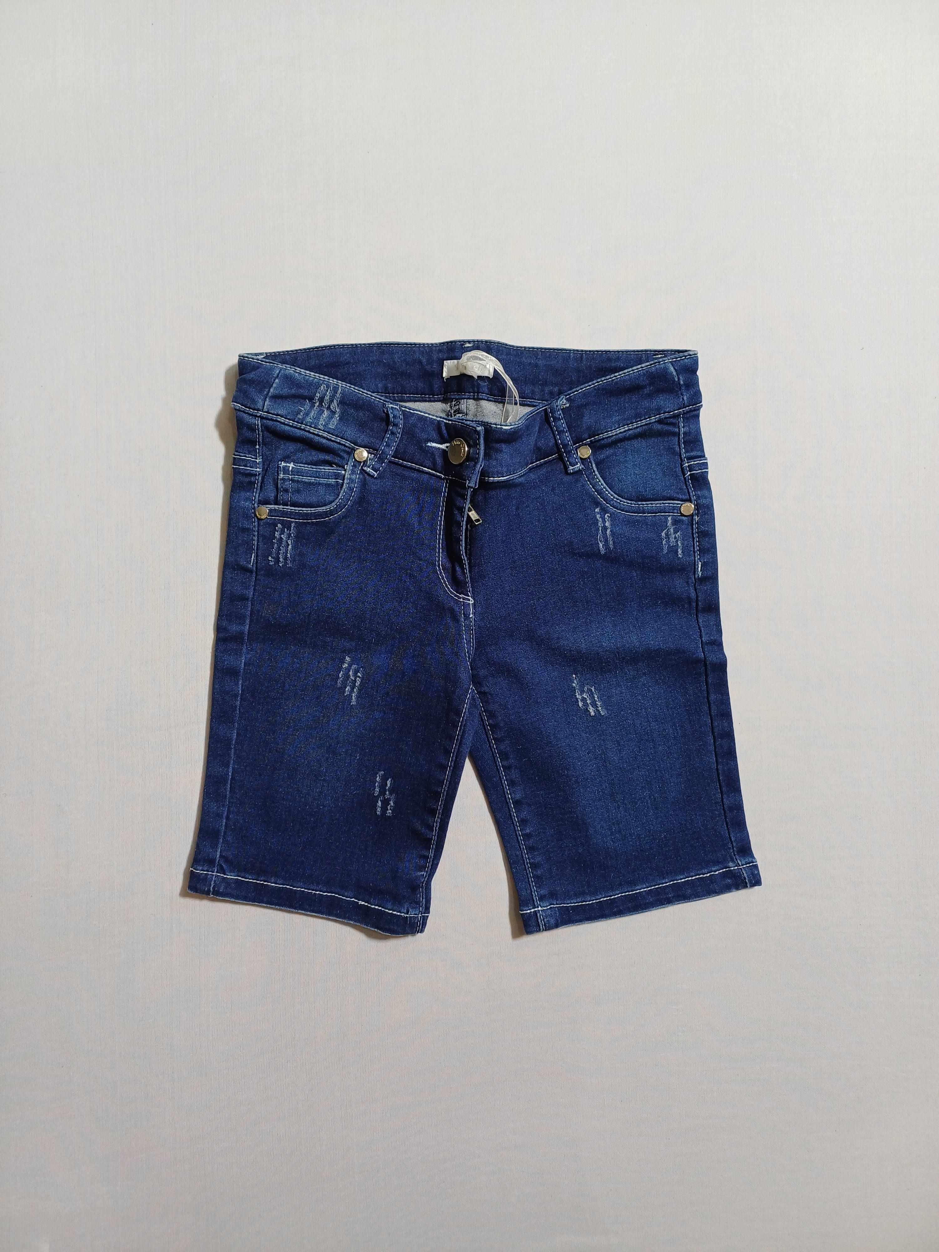 سروال جينز قصير من Miss Grant Blue للبنات من عمر 9 إلى 10 سنوات 22358880