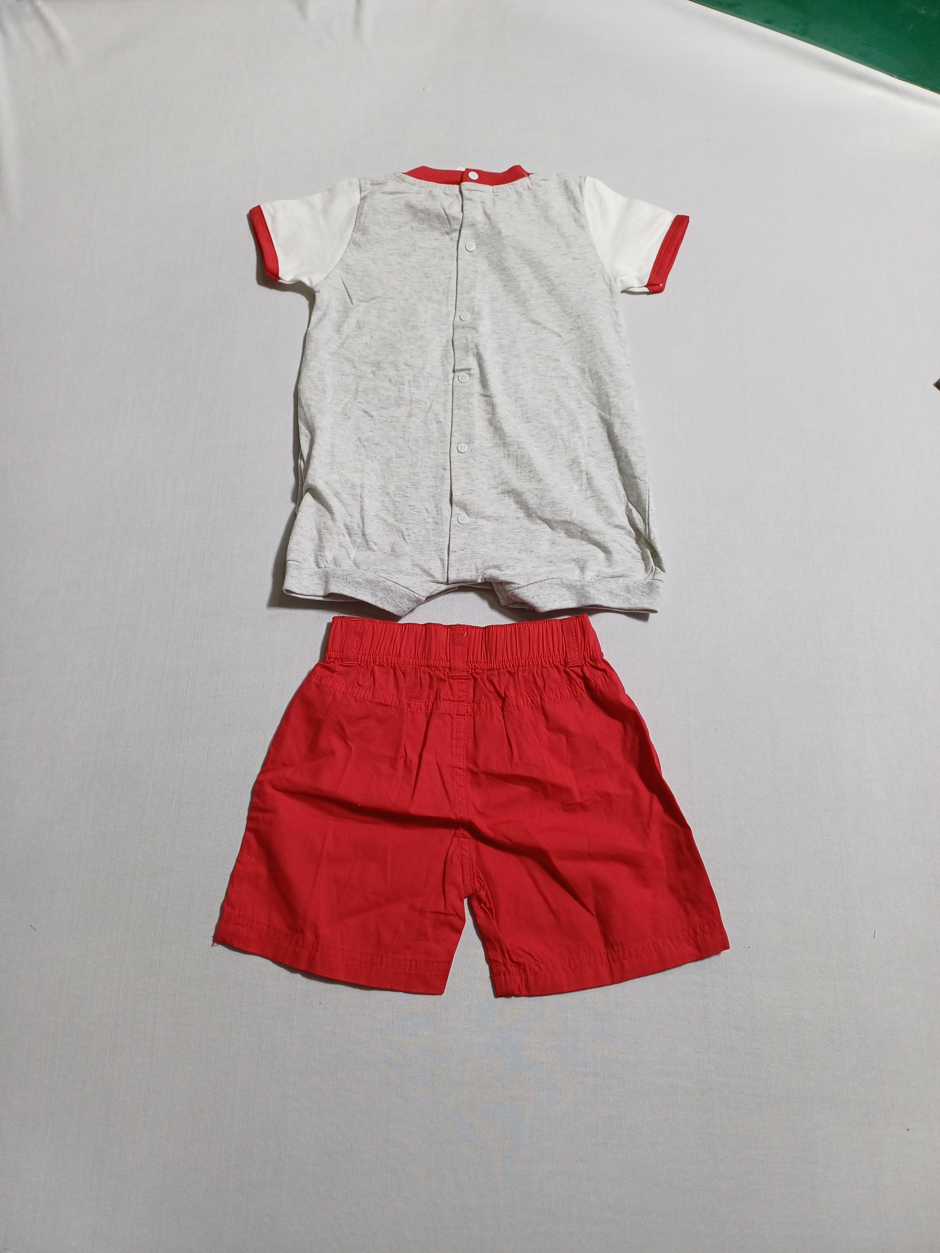 MONTEFIORE 9M ENSEMBLE 2PCS BARBOTEUSE+SHORT