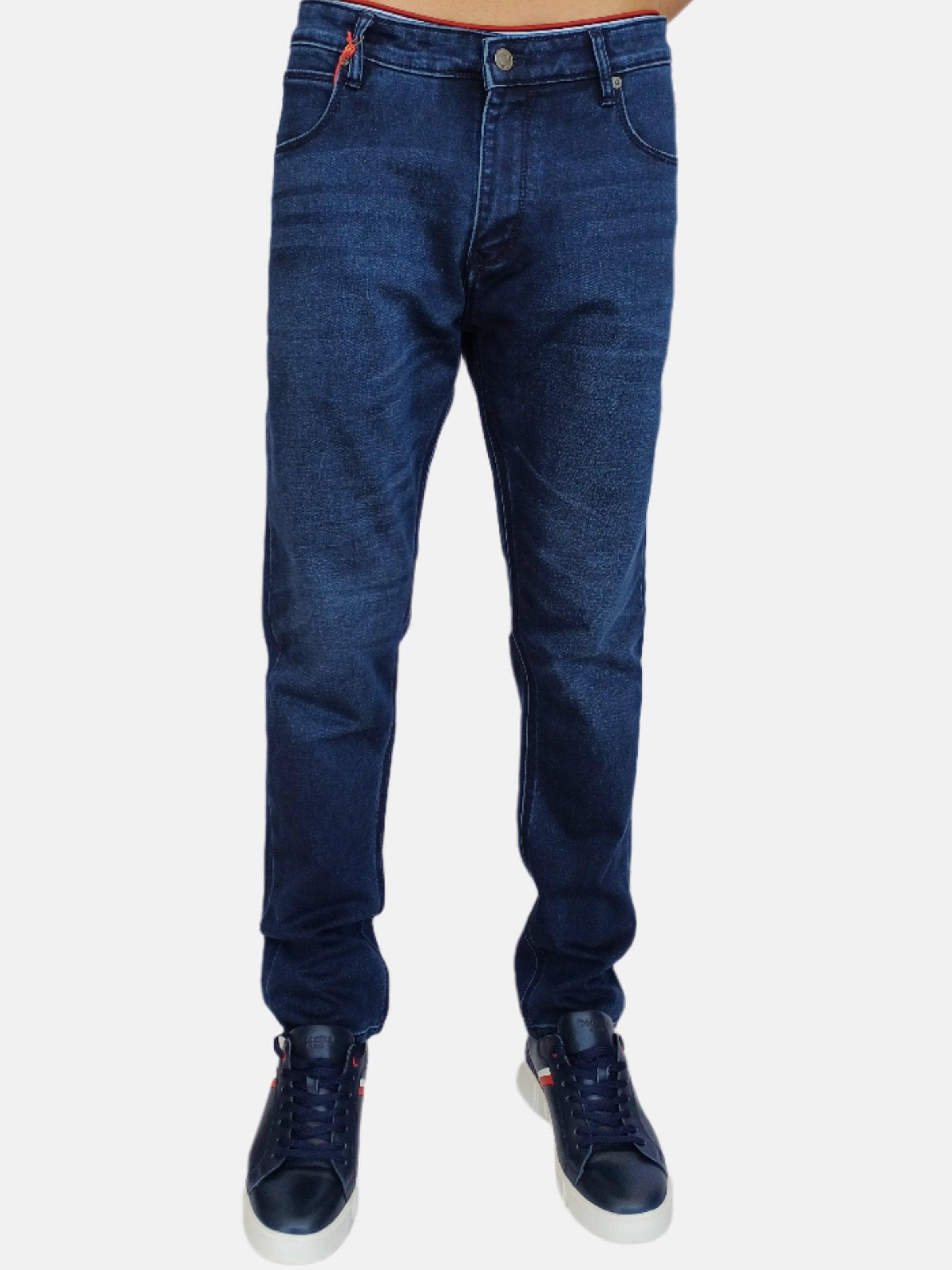 JEAN HUGO 708 JERSEY DENIM bleu foncé