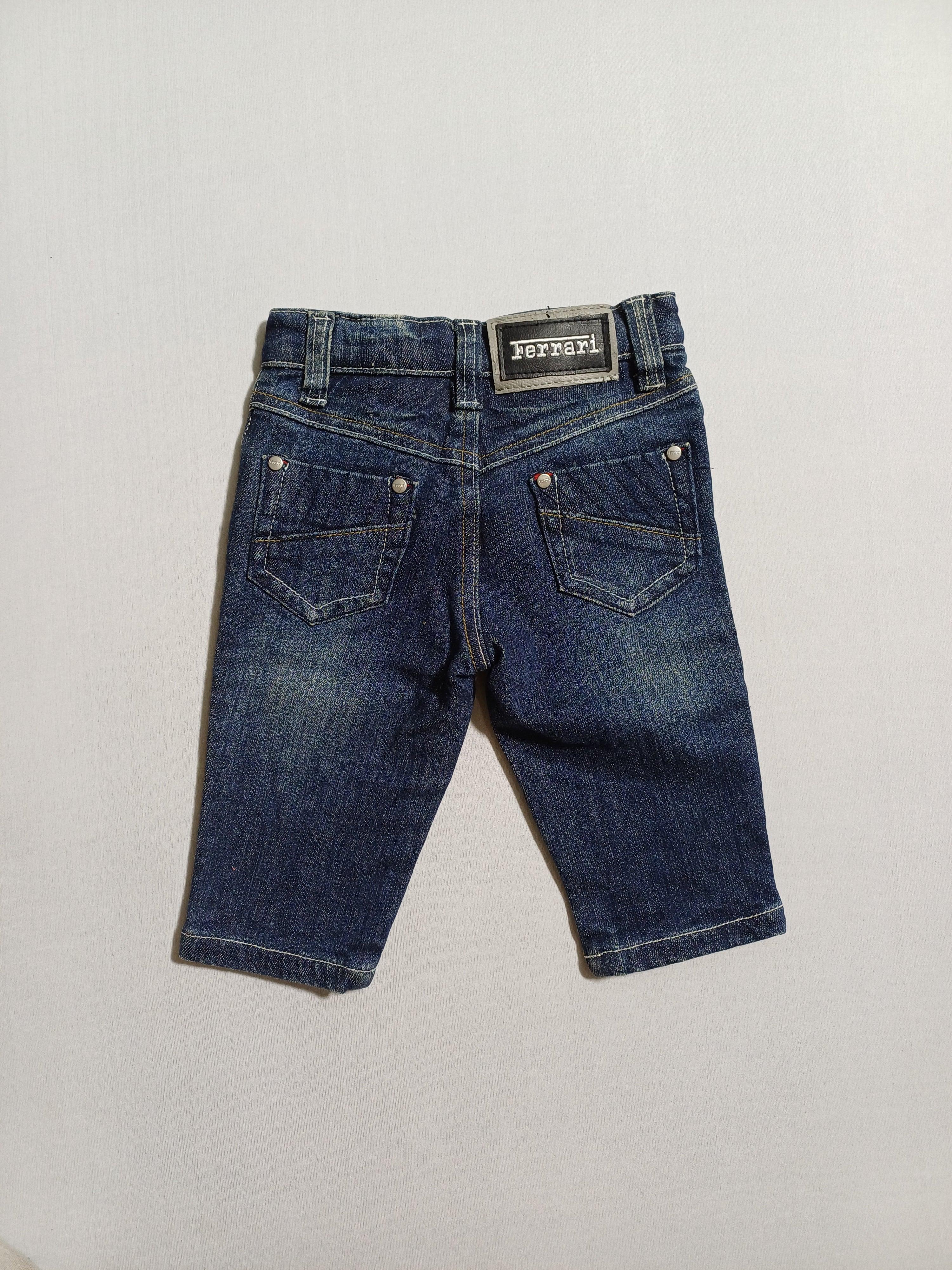FERRARI BLUE-6M BABY BOY JEAN FE1695