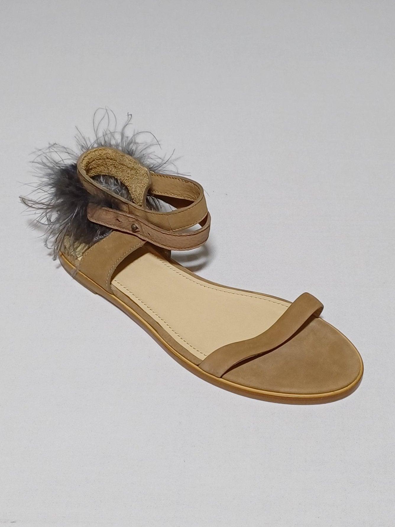 BRUNELLO CUCINELLI 40 C5340 SANDALES PLATES FEMME MZDOCU736