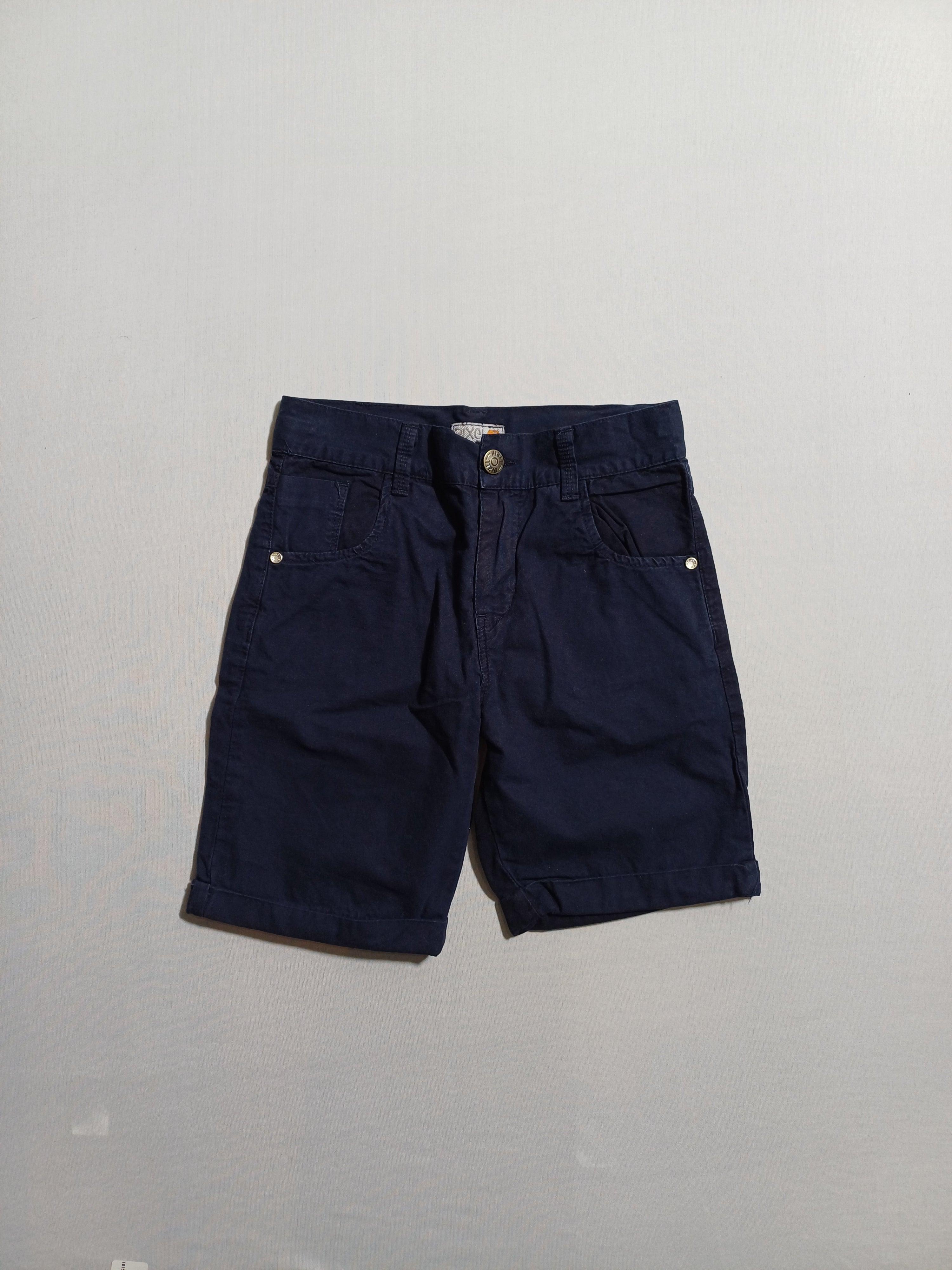 شورت بيكسل أزرق داكن للأولاد RC032700