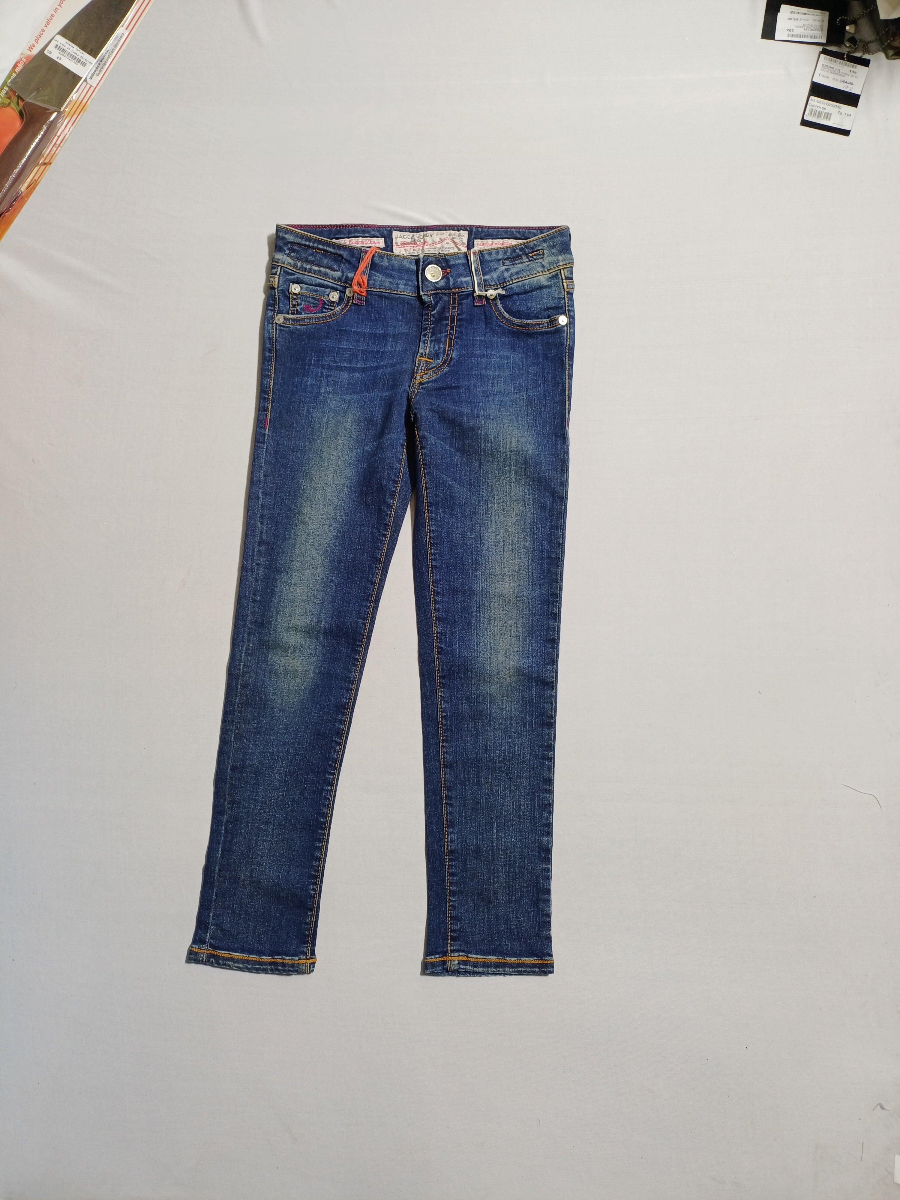 JACOB COHEN BLUE-8Y GIRL JEAN 00995
