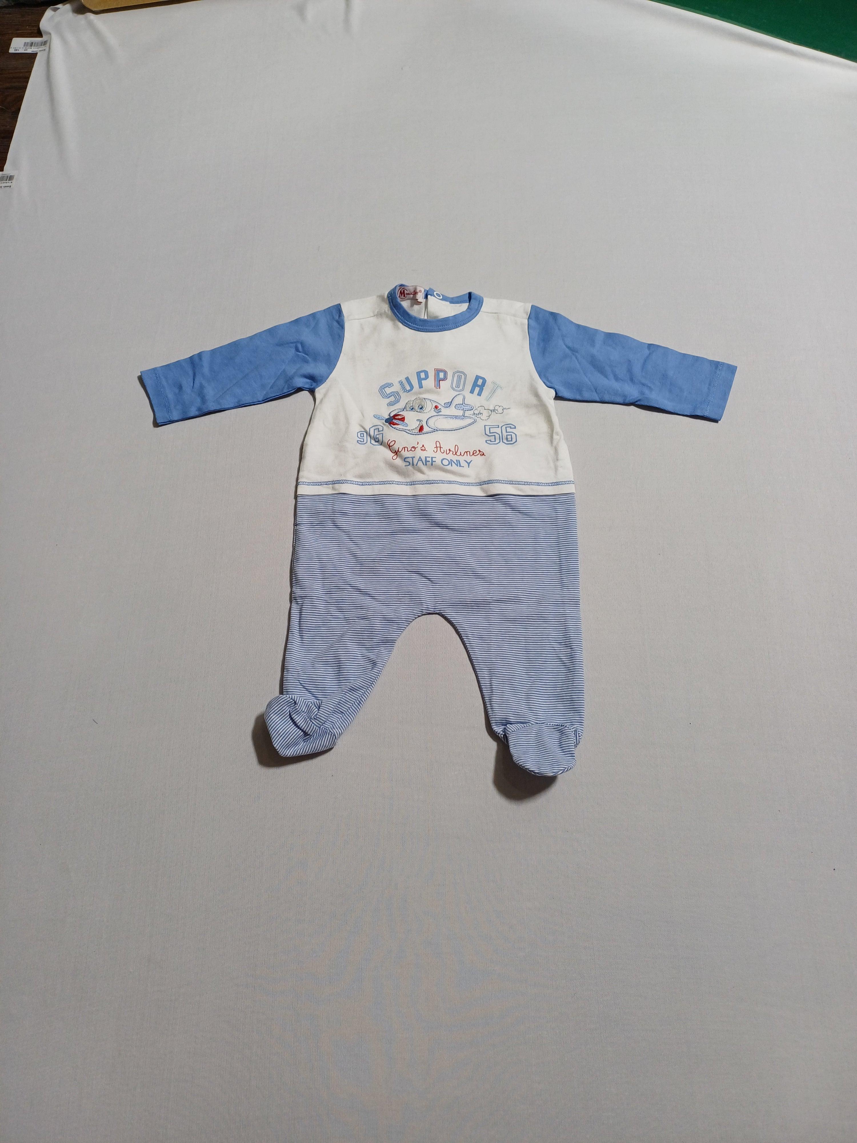 BARBOTEUSE BÉBÉ MONTEFIORE WHTBLU-3M GARÇON TI22 0310