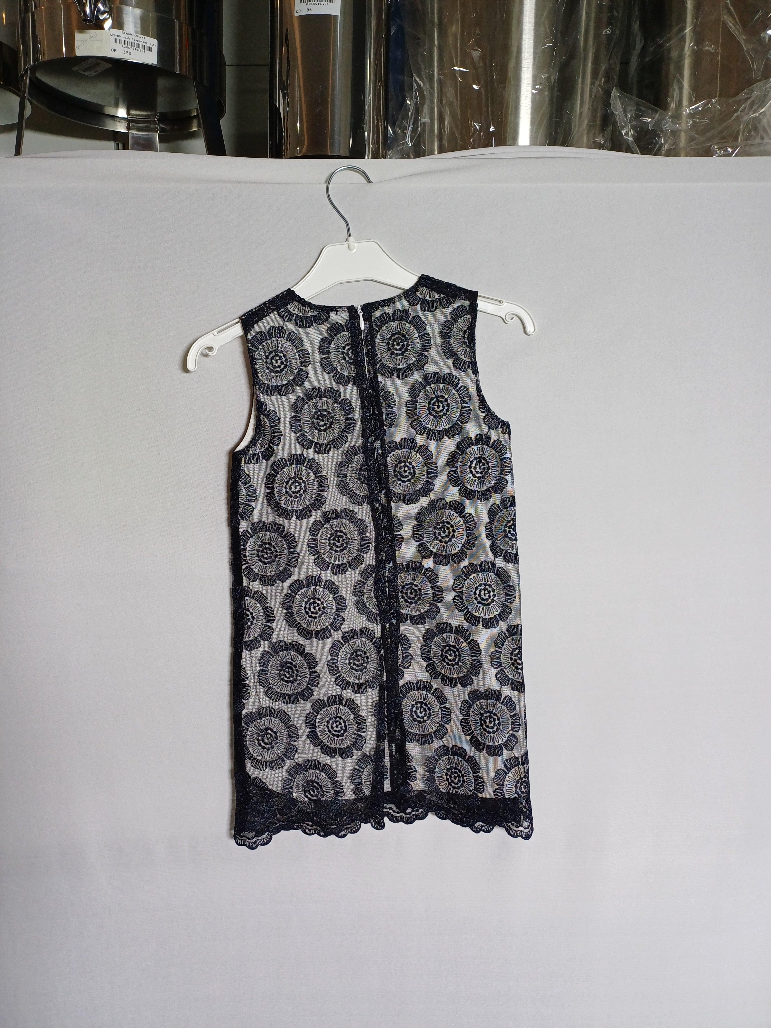 G15Y60365 BLACK-3/4Y GIRL DRESS