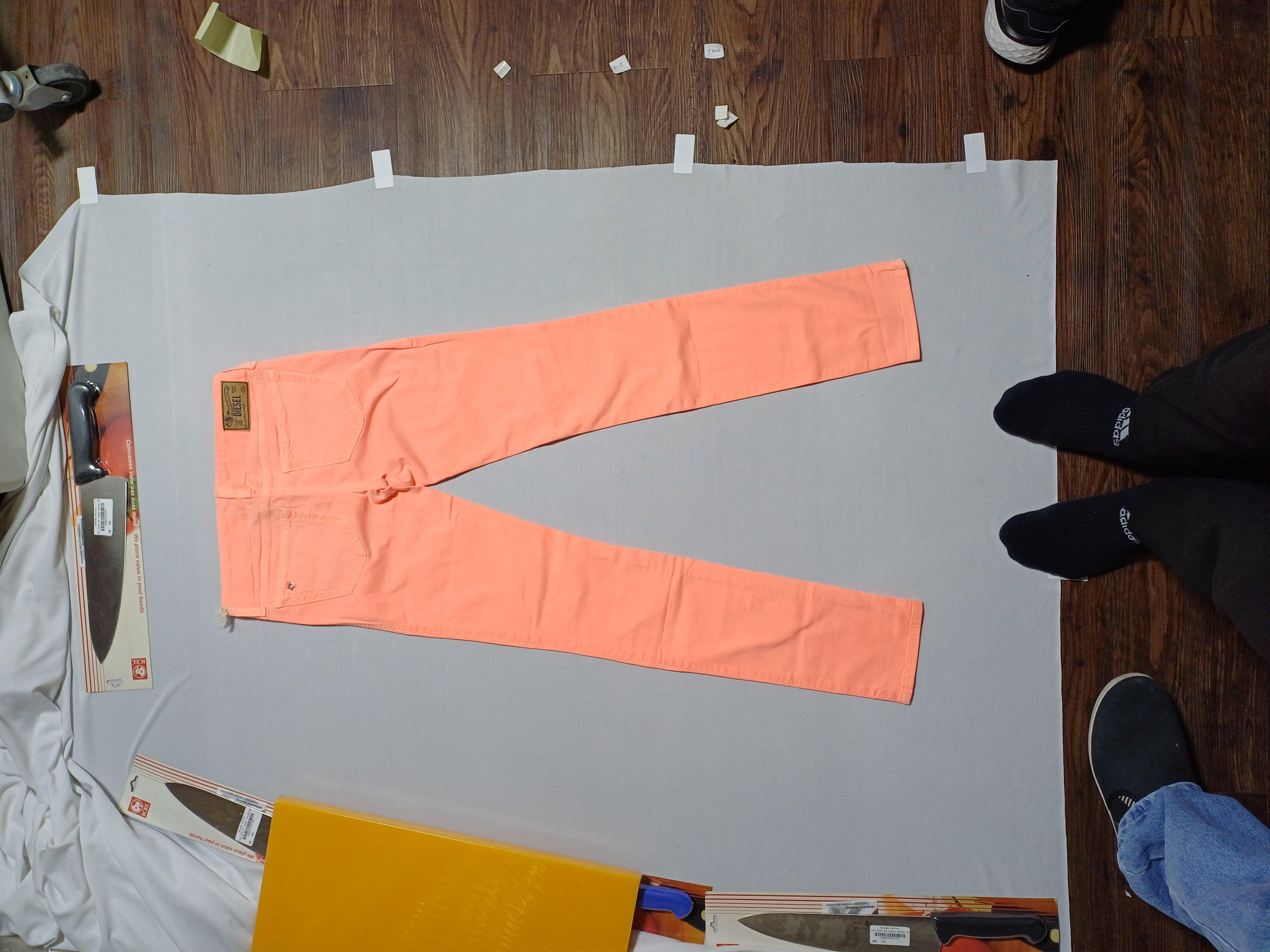 DIESEL ORANGE GIRL JEAN KXAG1