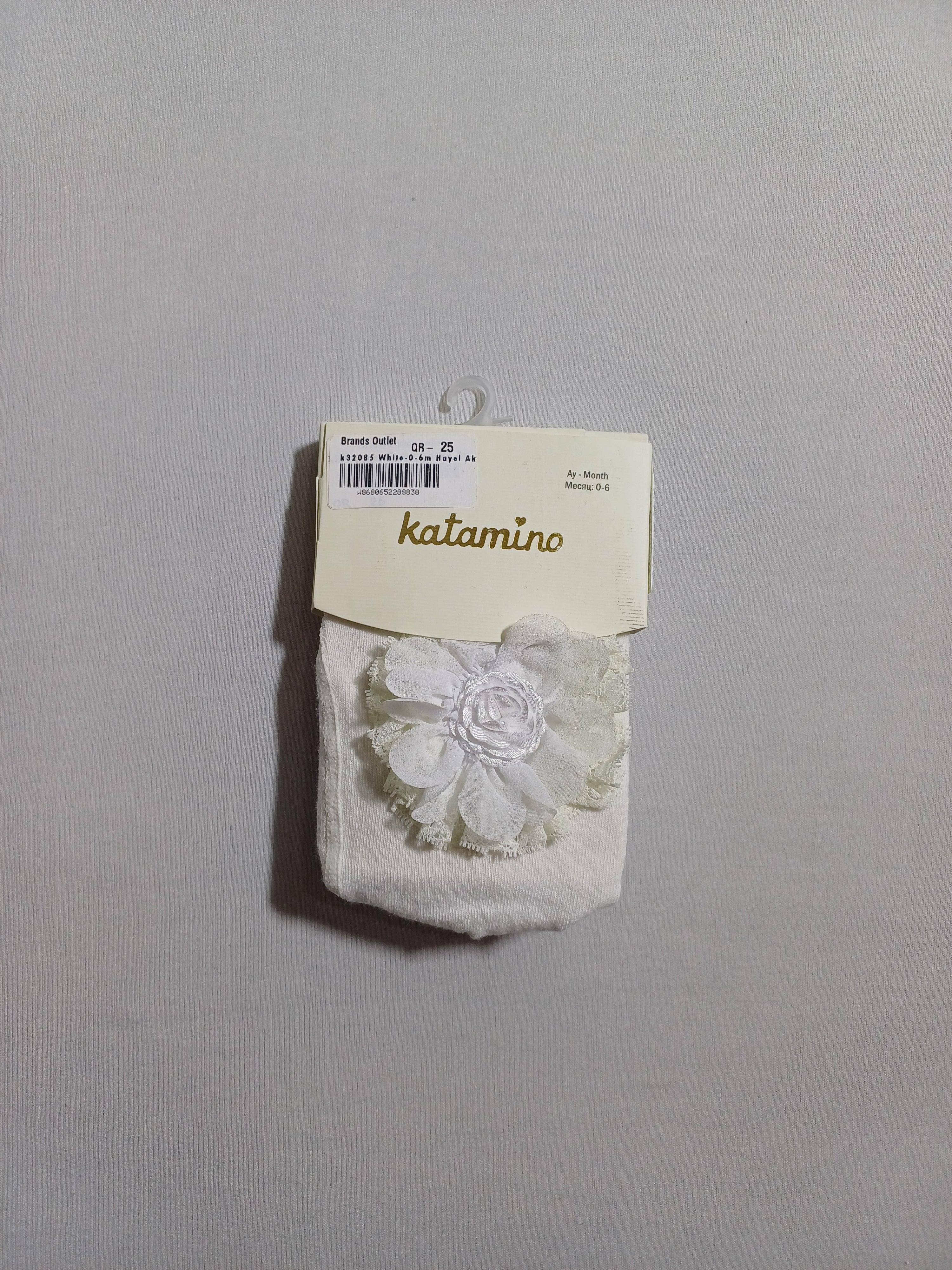 k32085 White Hayel Aks. baby Pantyhose