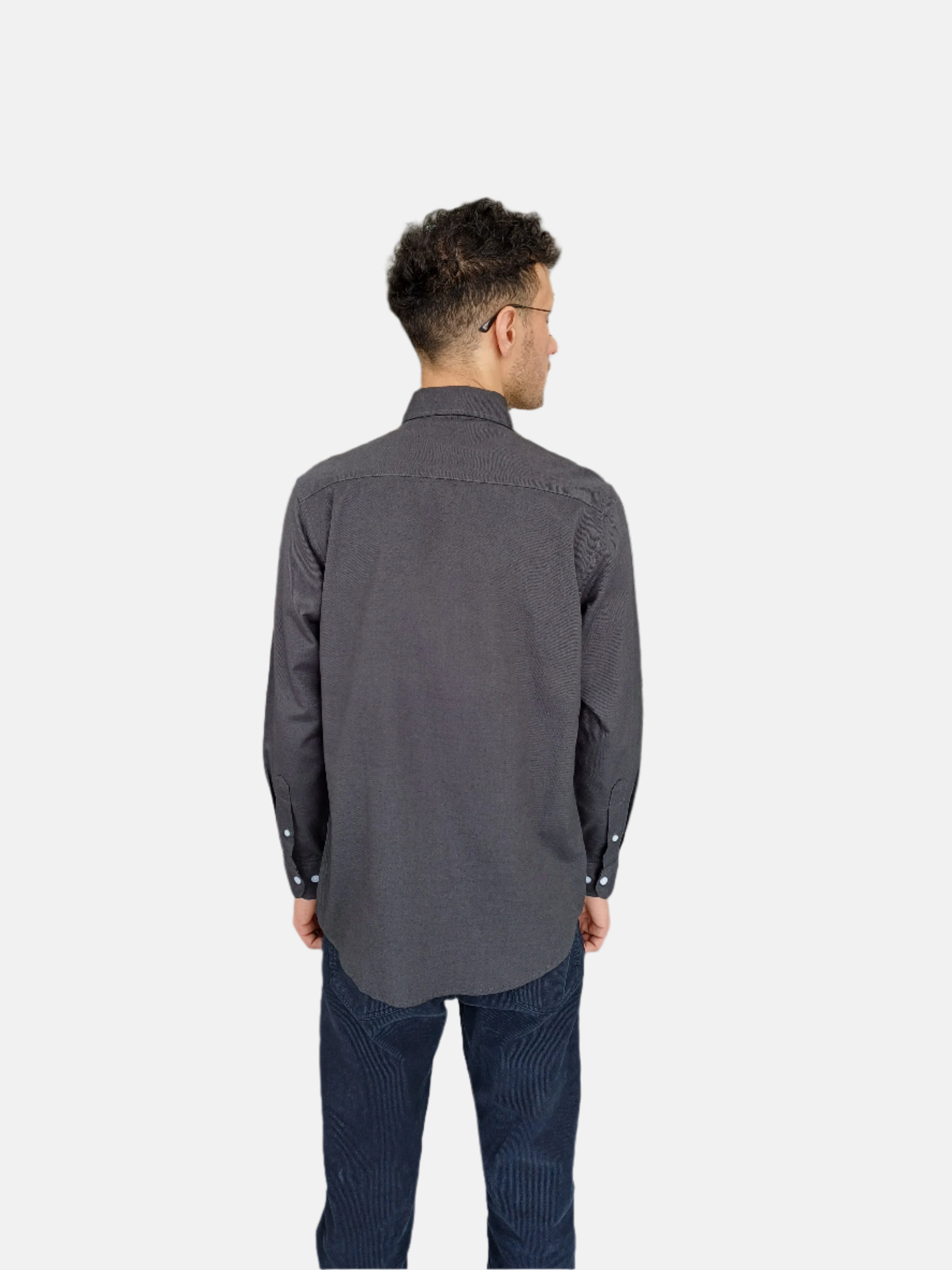 Gant Men Slim Fit Shirt Charcoal 2526