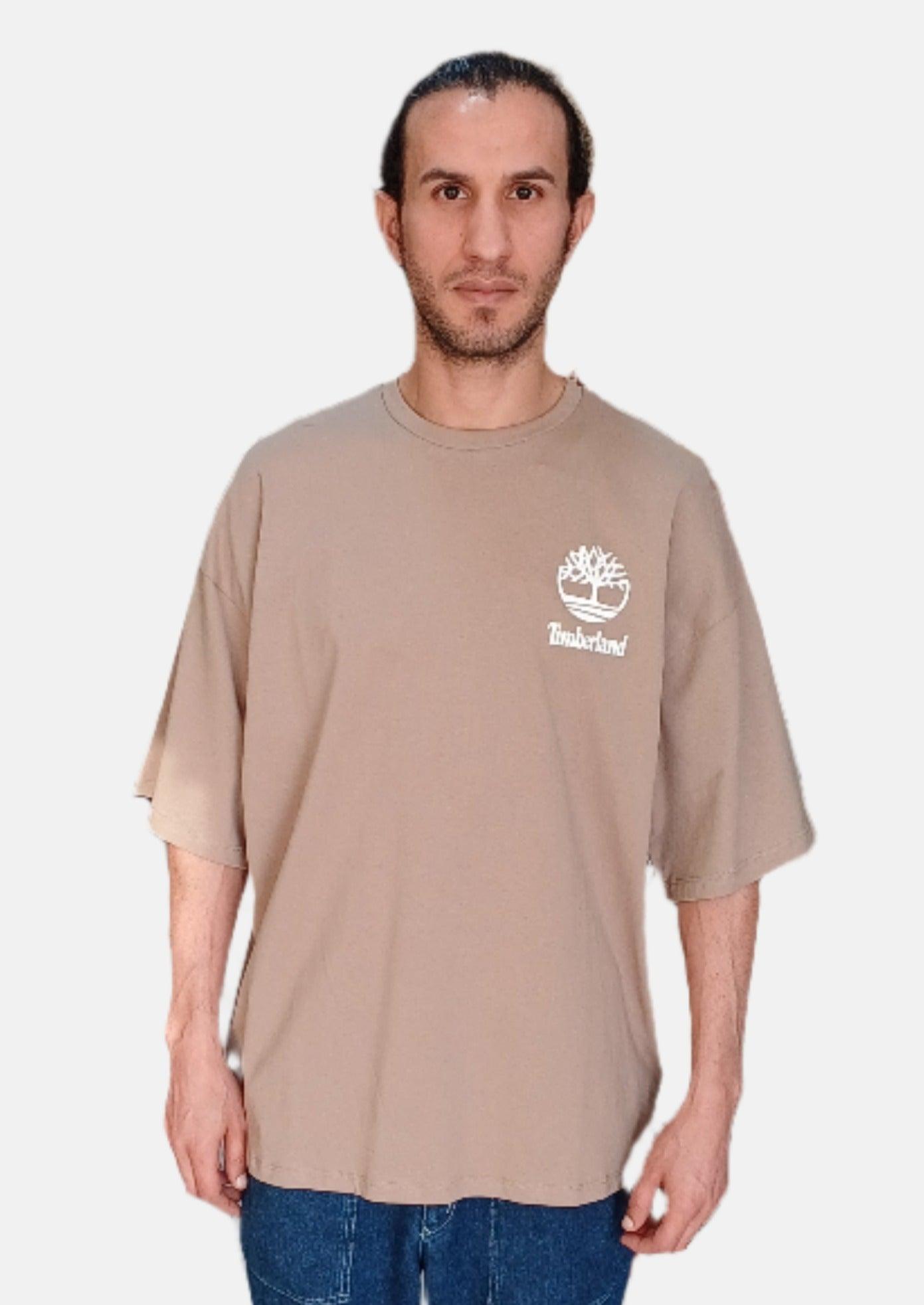 تي شيرت TIMBERLAND GREY BIG TREE PRINT RN مقاس SS