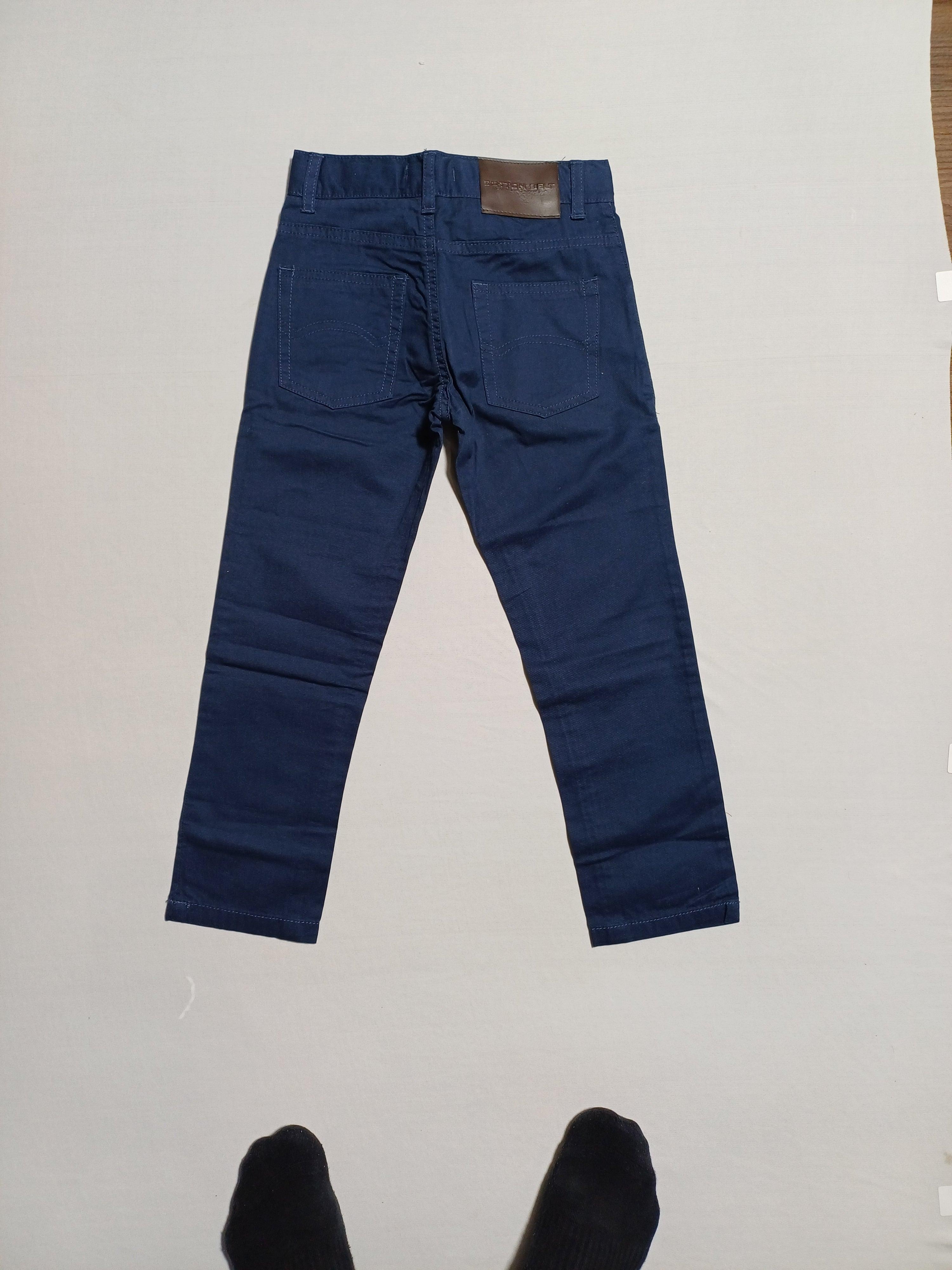 بنطلون قطني للأولاد باللون الأزرق الداكن 501100