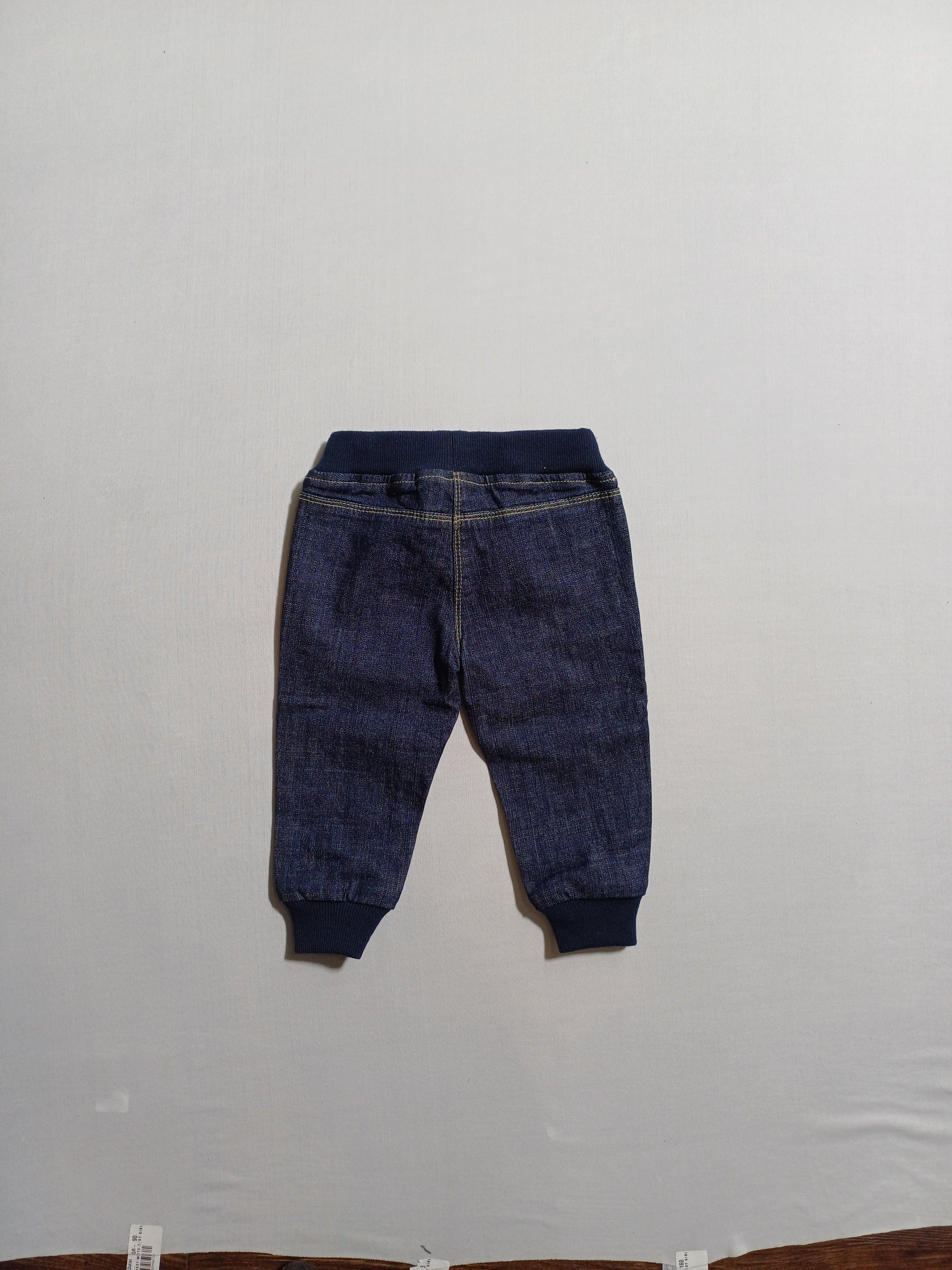 H DOLLS BLEU-6-9M JEANS POUR BÉBÉ FILLE