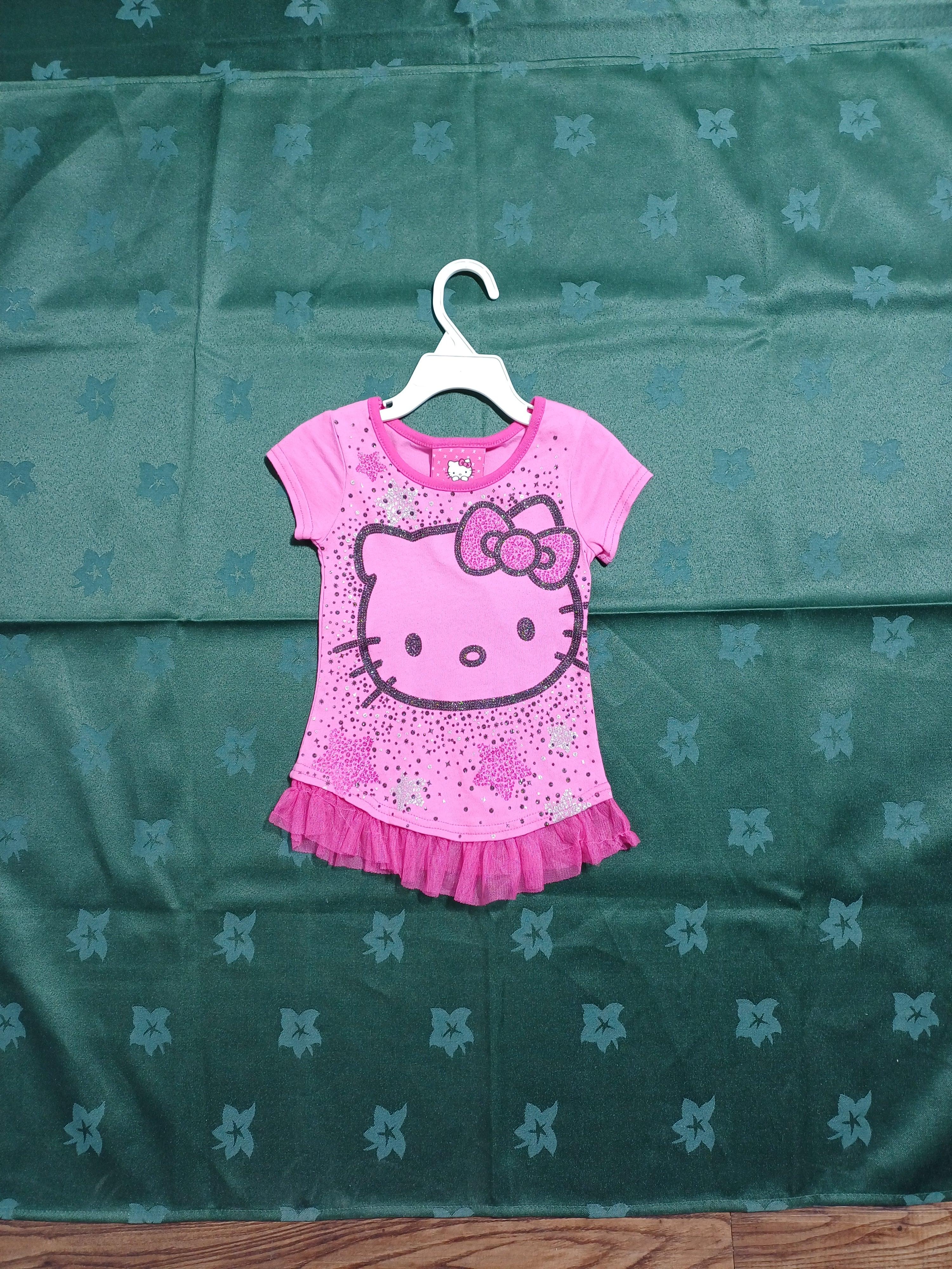 ROBE BÉBÉ FILLE HELLO KITTY ROSE-2T HK5210619