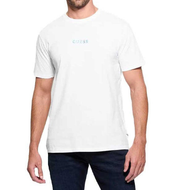 Guess Round Neck T-shirt White M4BI05